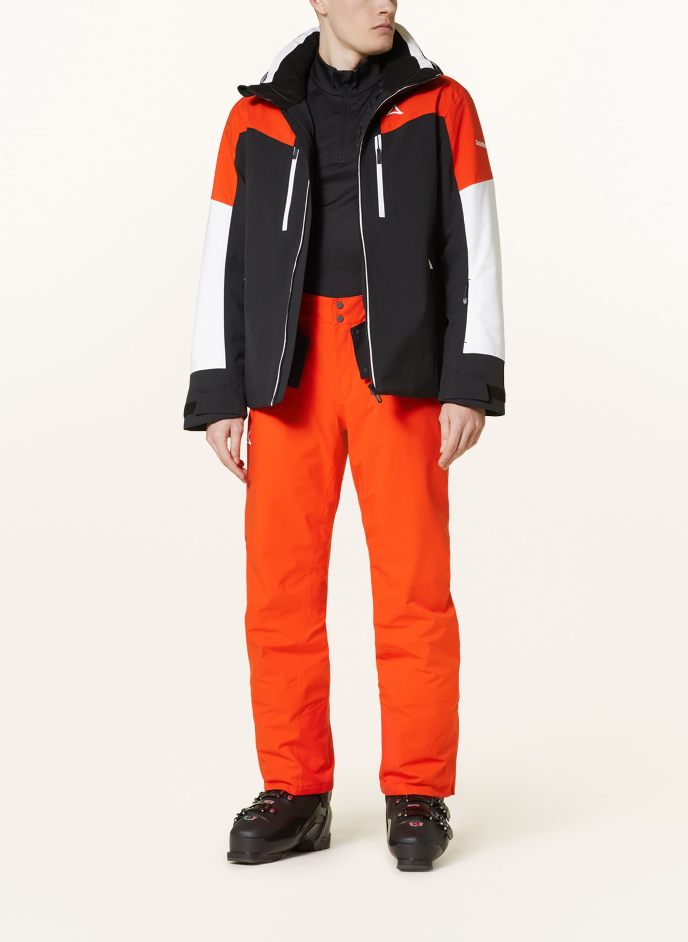 Schöffel Ski jacket TANUNALPE, Color: BLACK/ RED/ WHITE (Image 2)