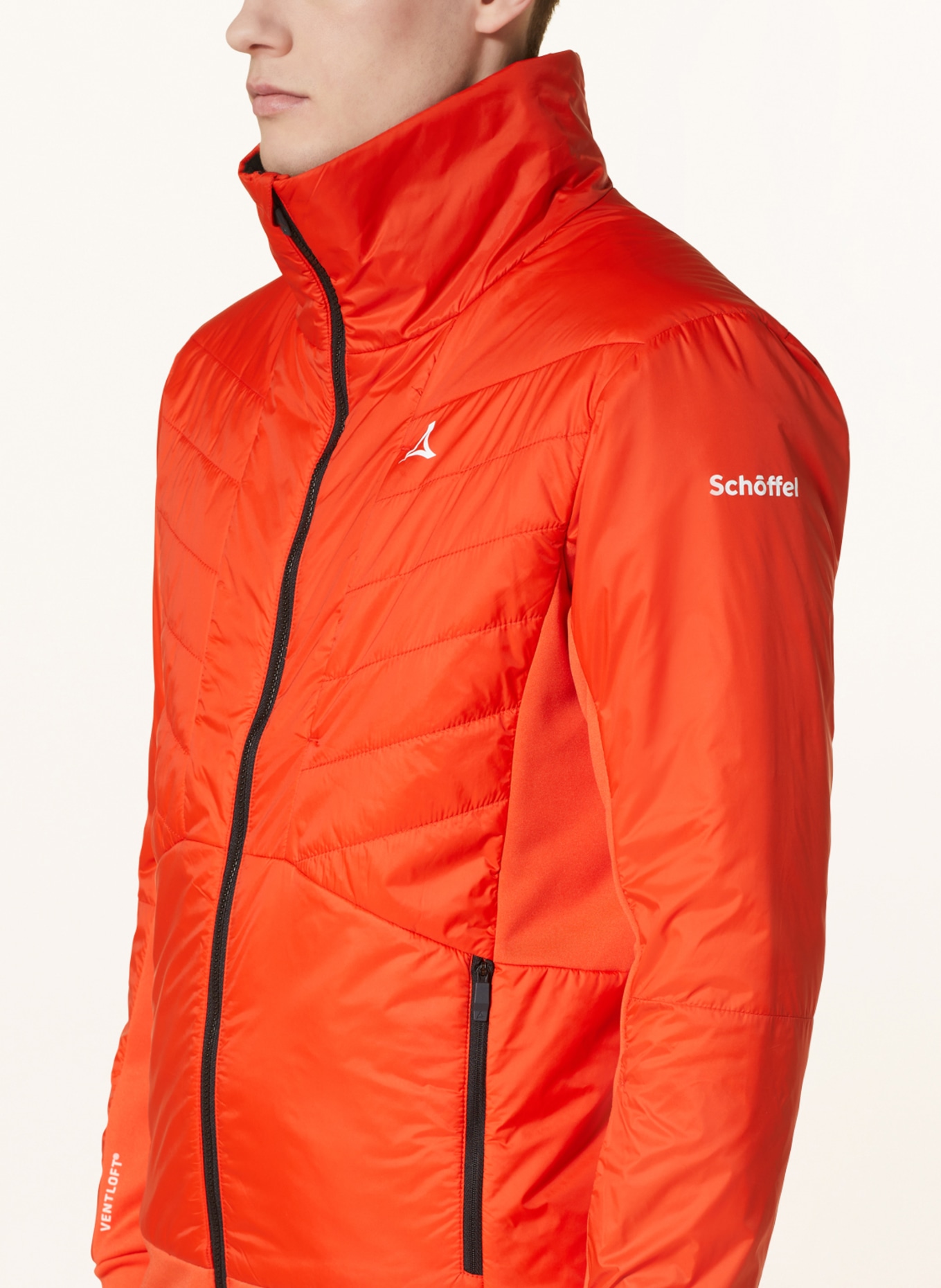 Schöffel Hybrid quilted jacket PONTRESINA, Color: RED (Image 4)