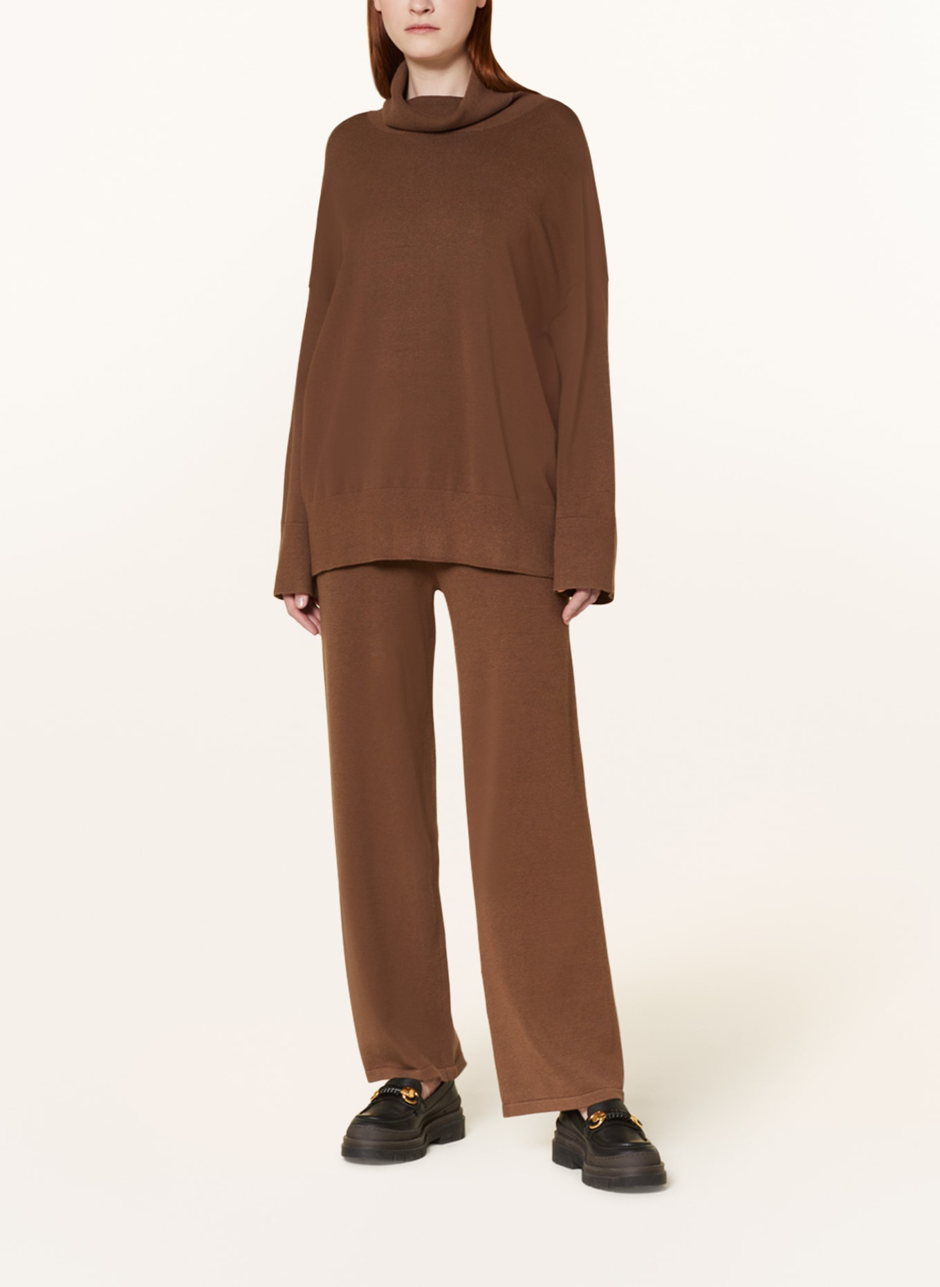 MSCH COPENHAGEN Turtleneck sweater MSCHODANNA, Color: BROWN (Image 2)