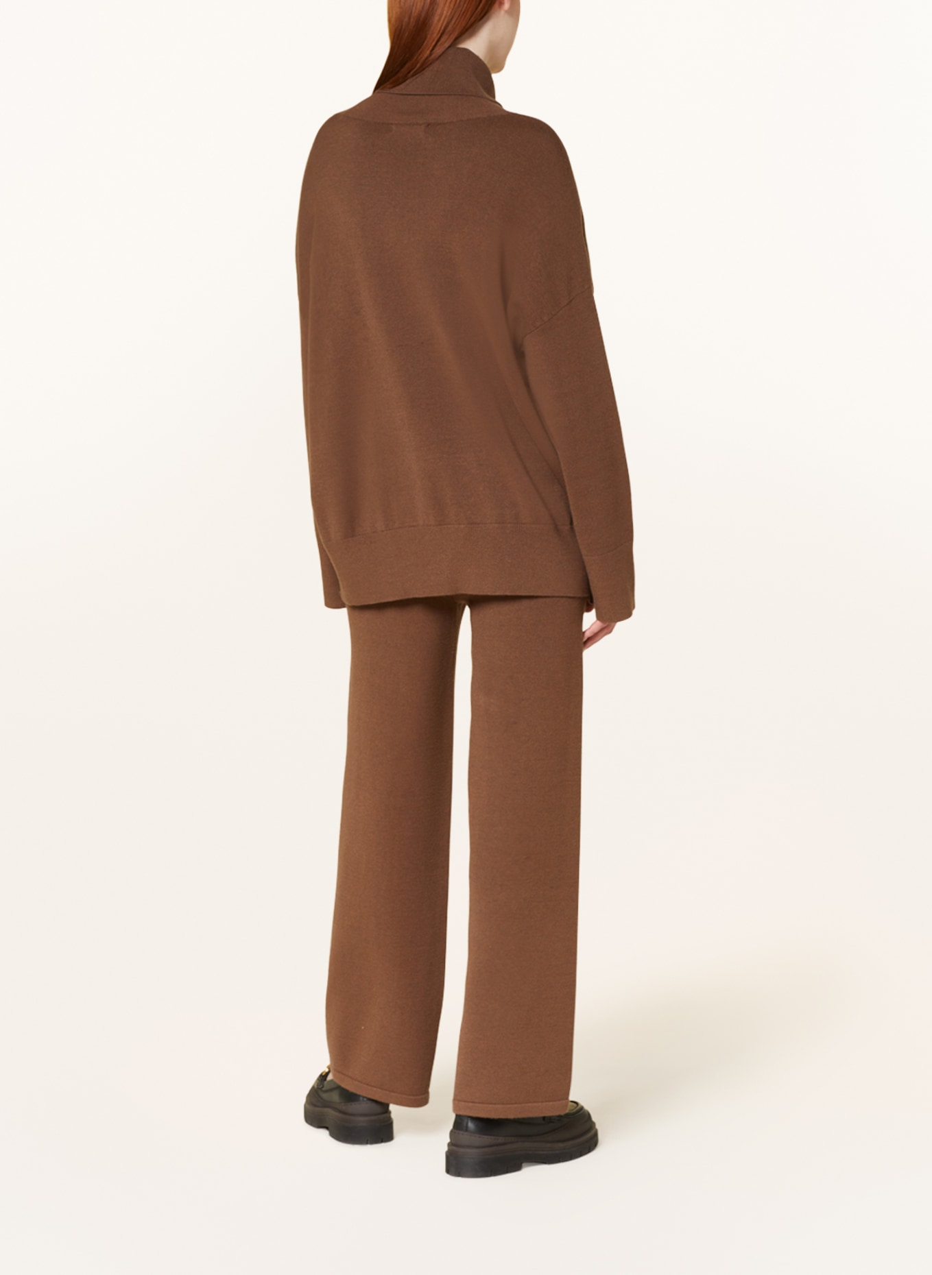 MSCH COPENHAGEN Turtleneck sweater MSCHODANNA, Color: BROWN (Image 3)