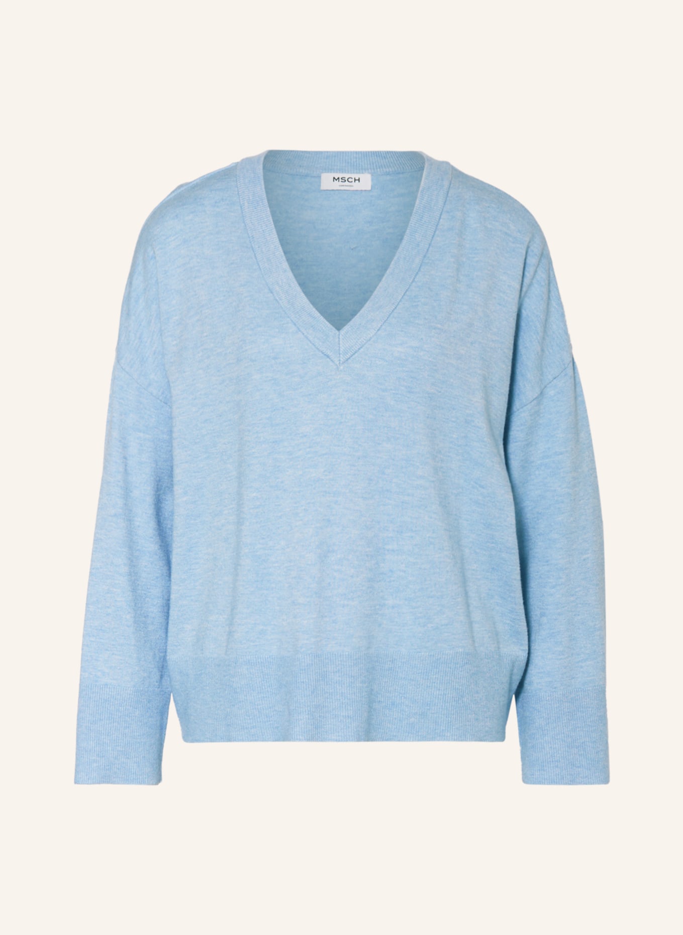 MSCH COPENHAGEN Sweater MSCHSELANA, Color: LIGHT BLUE (Image 1)