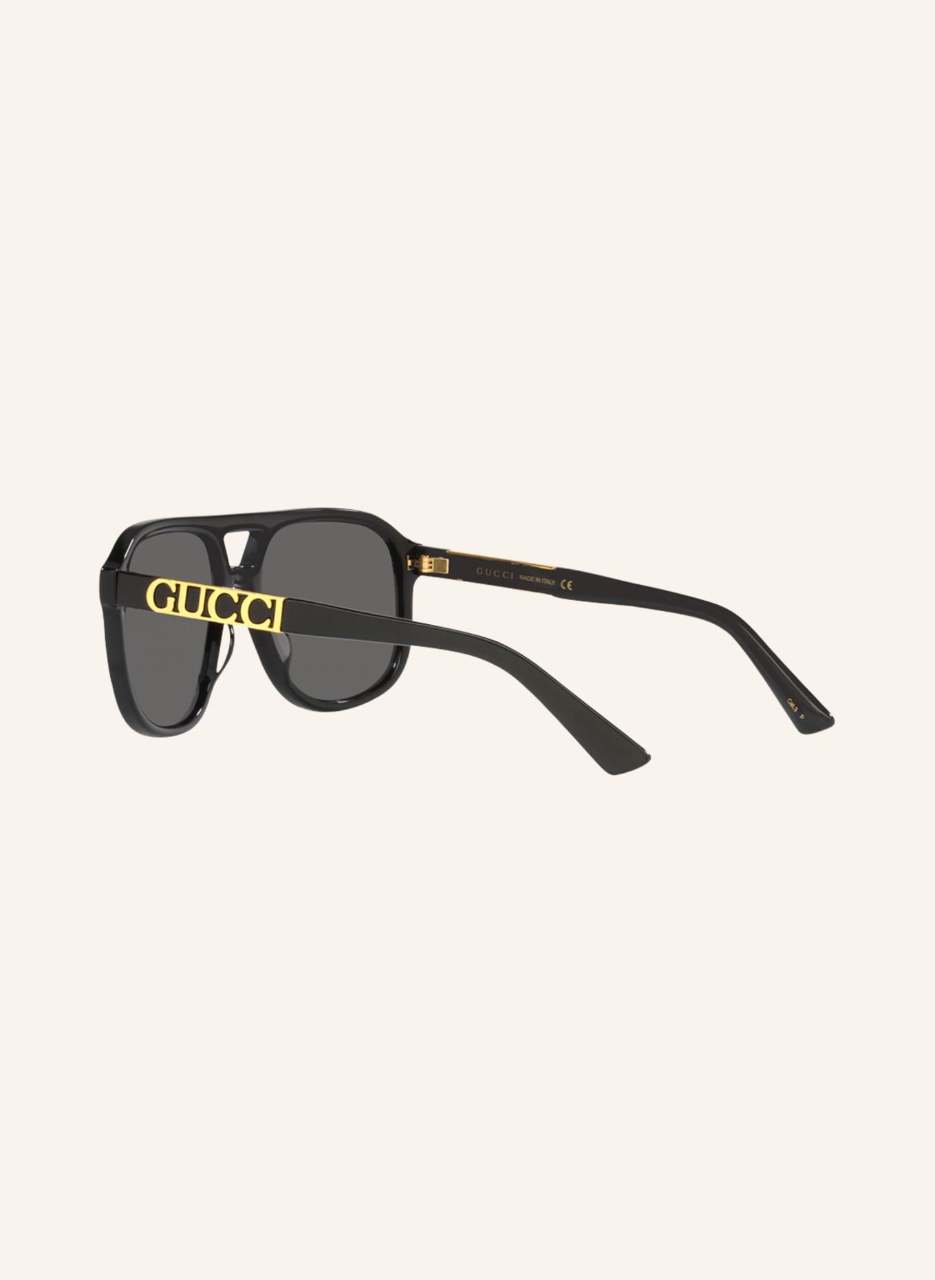 GUCCI Sunglasses GC001933, Color: 1100L1 - BLACK/ GRAY POLARIZED (Image 4)
