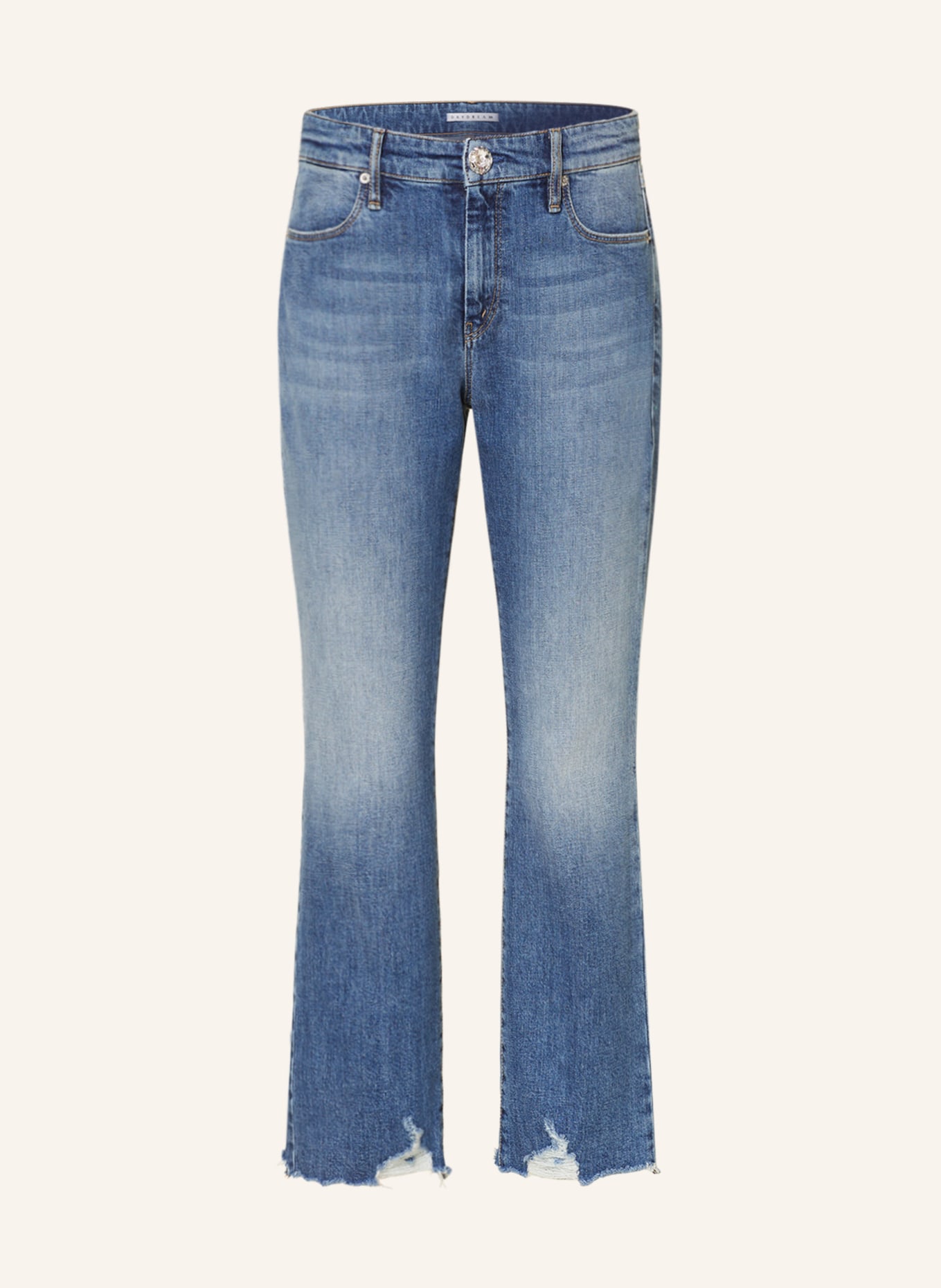MAC DAYDREAM Jeans SANTA MONICA, Farbe: J505 DD damaged blue wash (Bild 1)