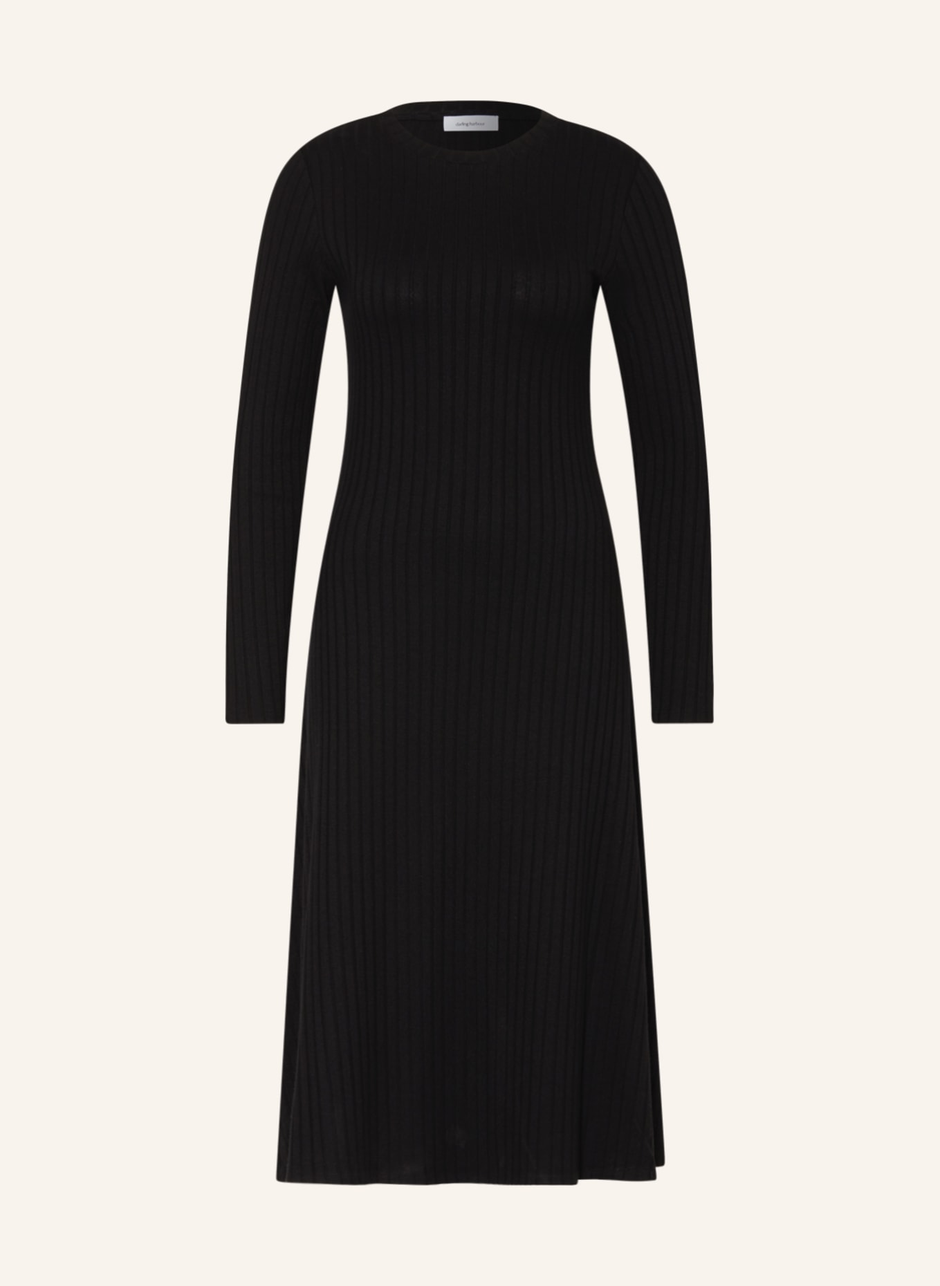 darling harbour Knit dress, Color: BLACK (Image 1)