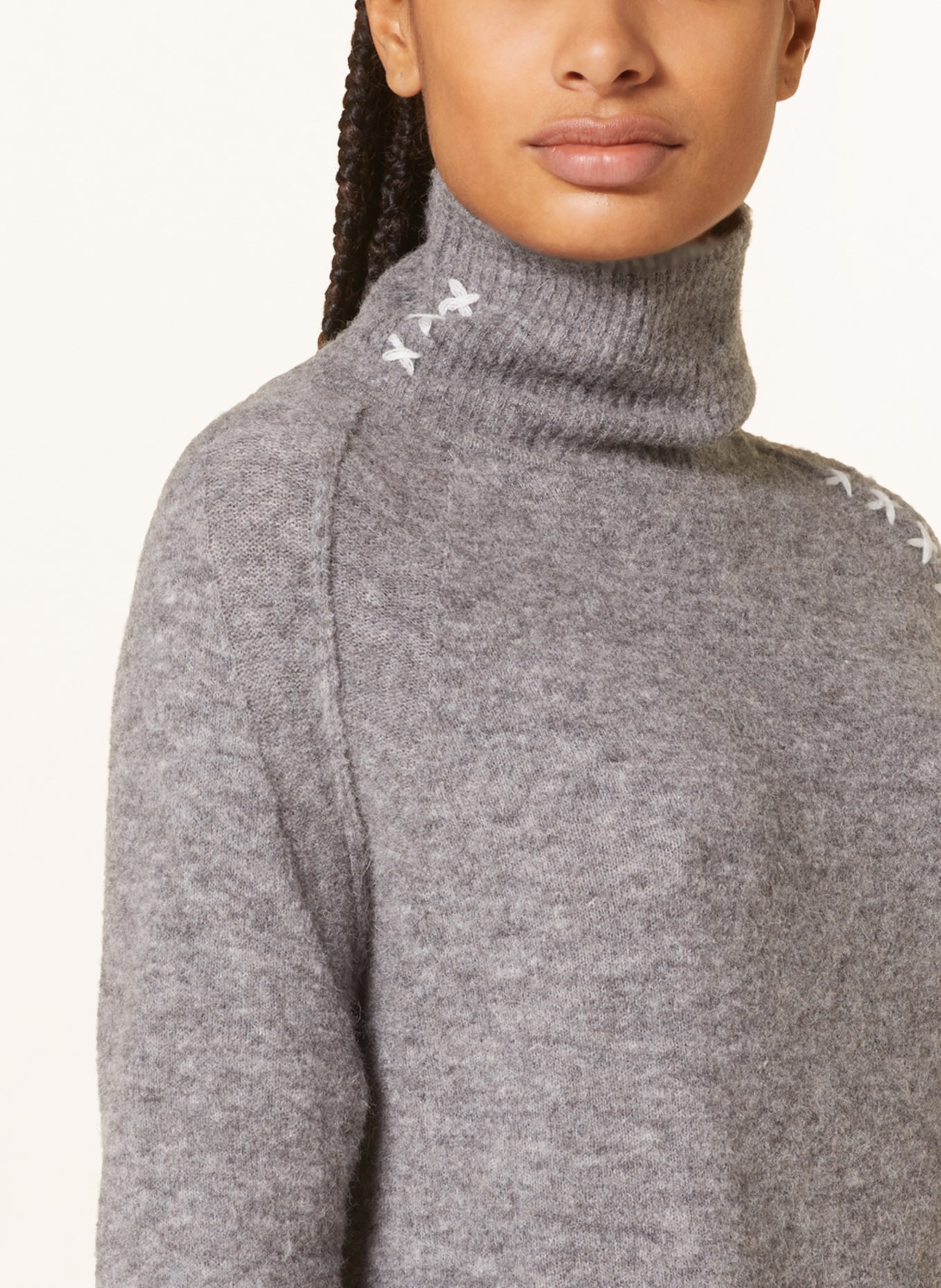 Grace Sweater, Color: GRAY (Image 4)