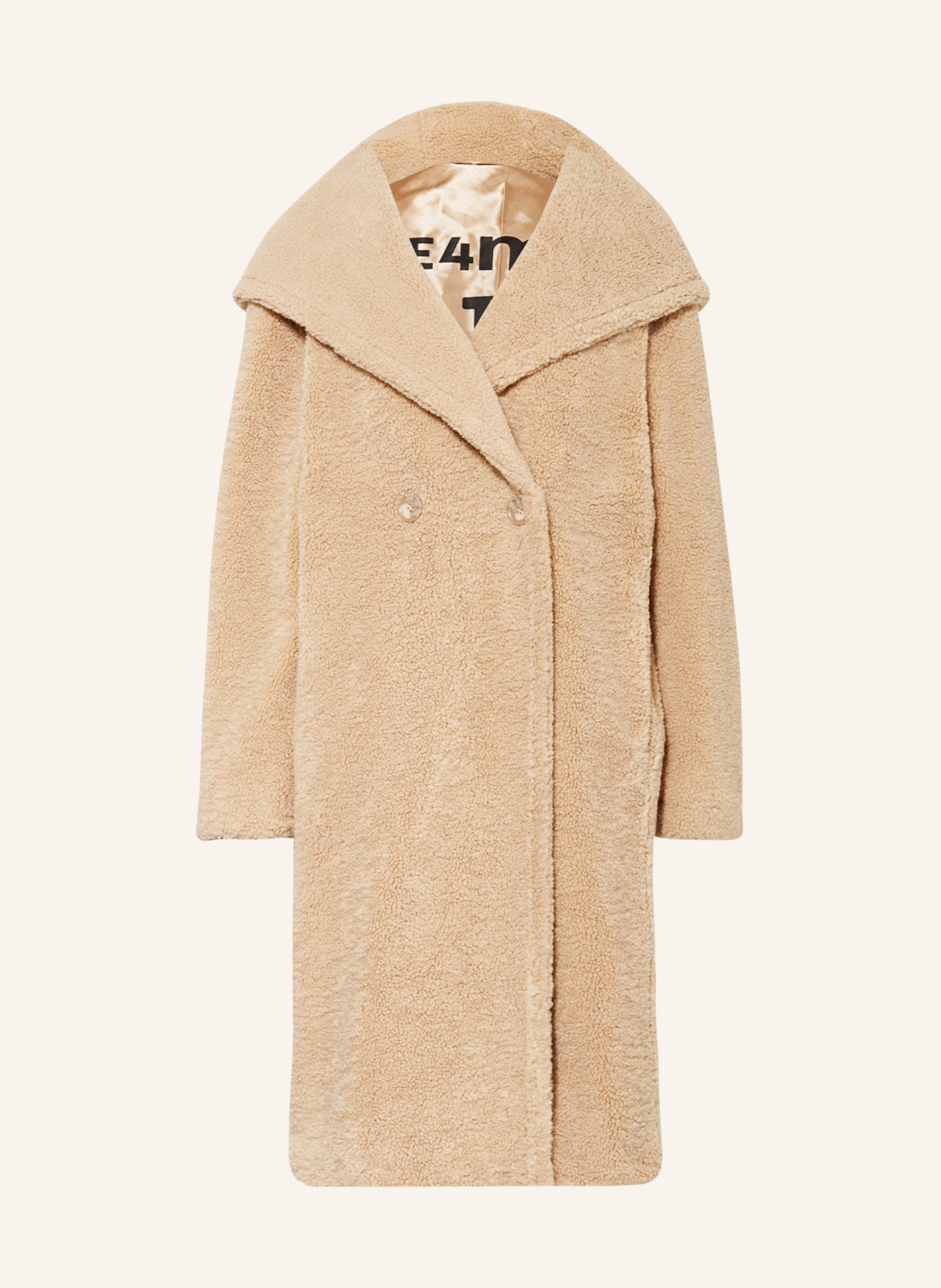 Grace Teddy coat, Color: CAMEL (Image 1)