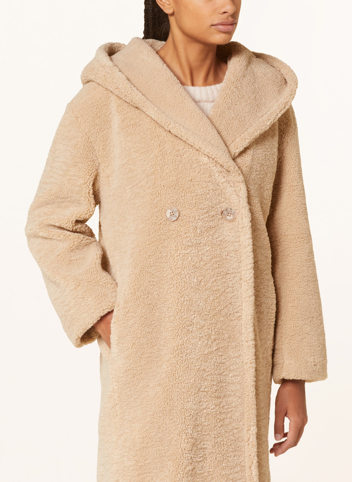 Grace Teddy coat, Color: CAMEL (Image 5)