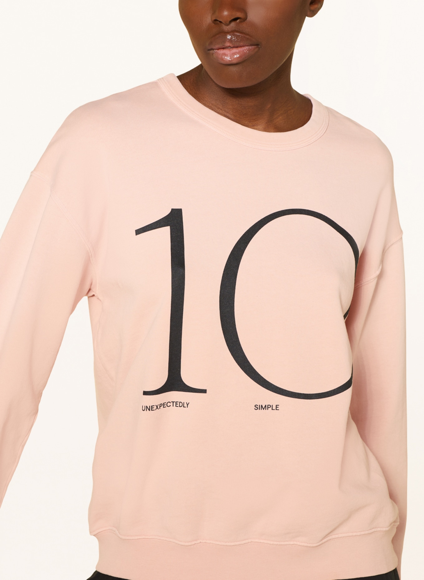 Nude color sweatshirt outlet