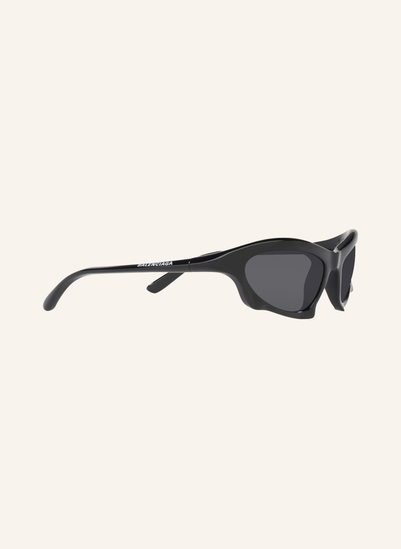 BALENCIAGA Sunglasses BB0229S, Color: 1100L1 - BLACK/ GRAY (Image 3)