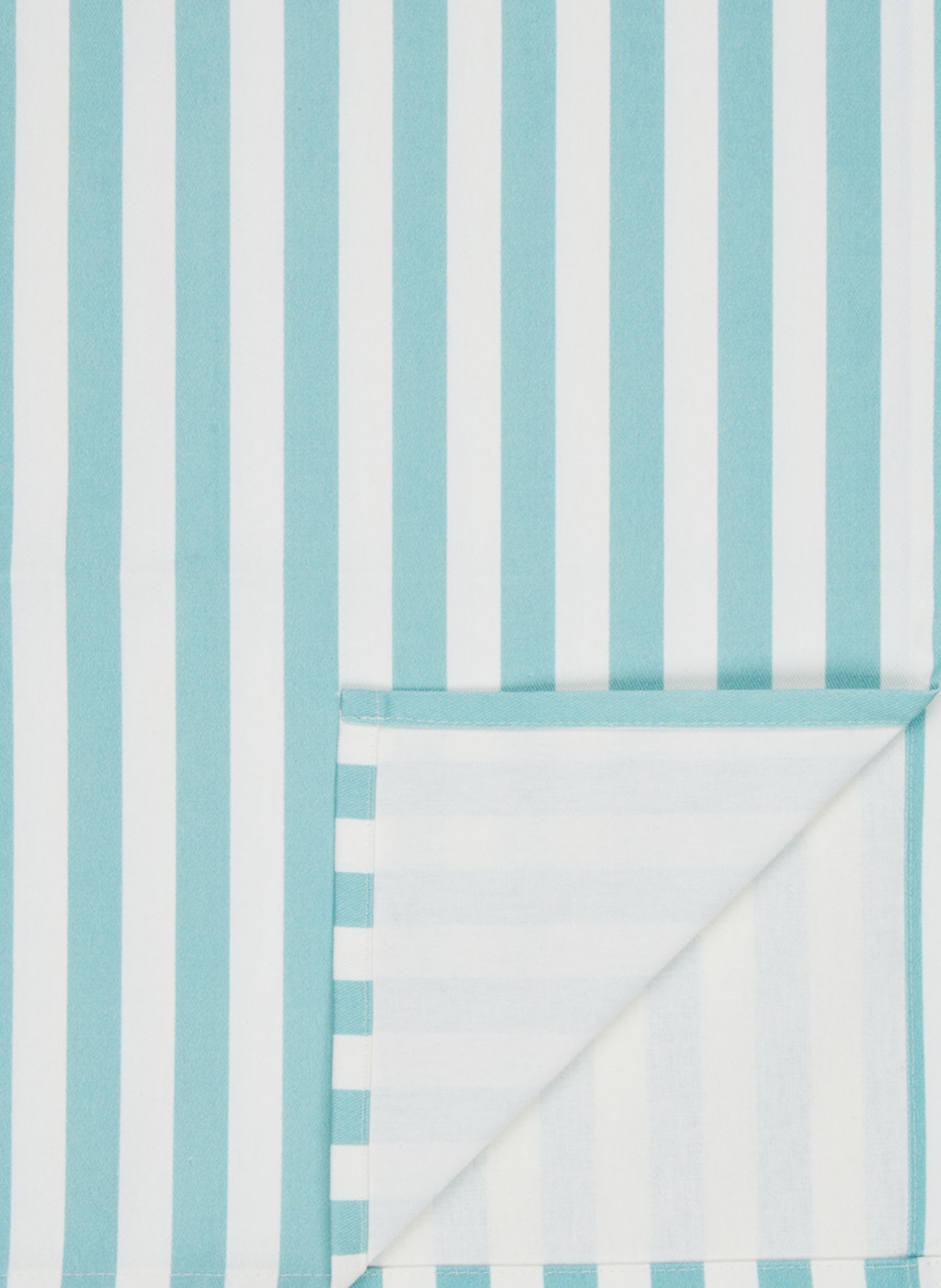 pichler Set of 4 cloth napkins MEZZO, Color: CREAM/ MINT (Image 3)