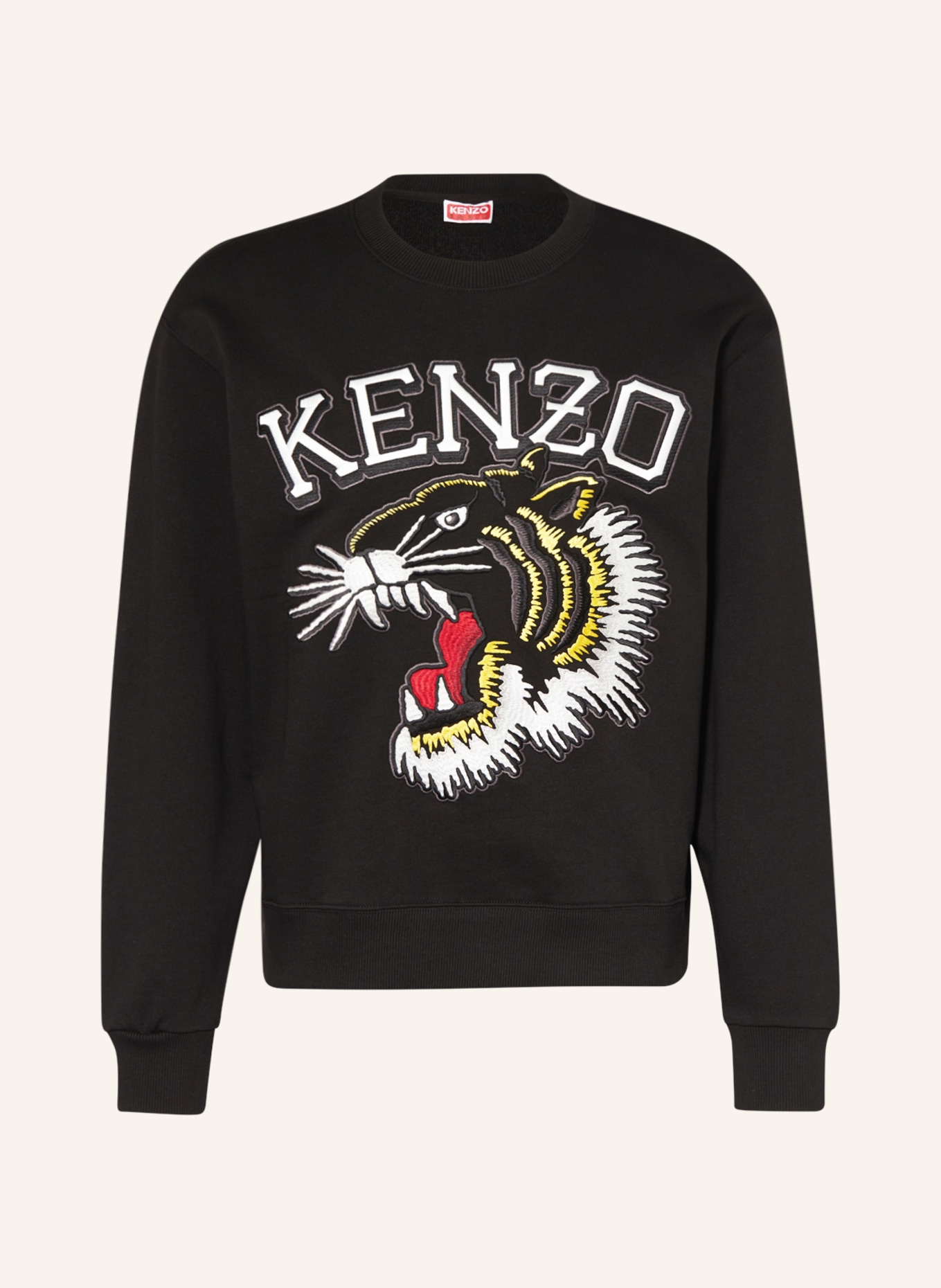 KENZO Sweatshirt TIGER VARSITY, Farbe: SCHWARZ (Bild 1)