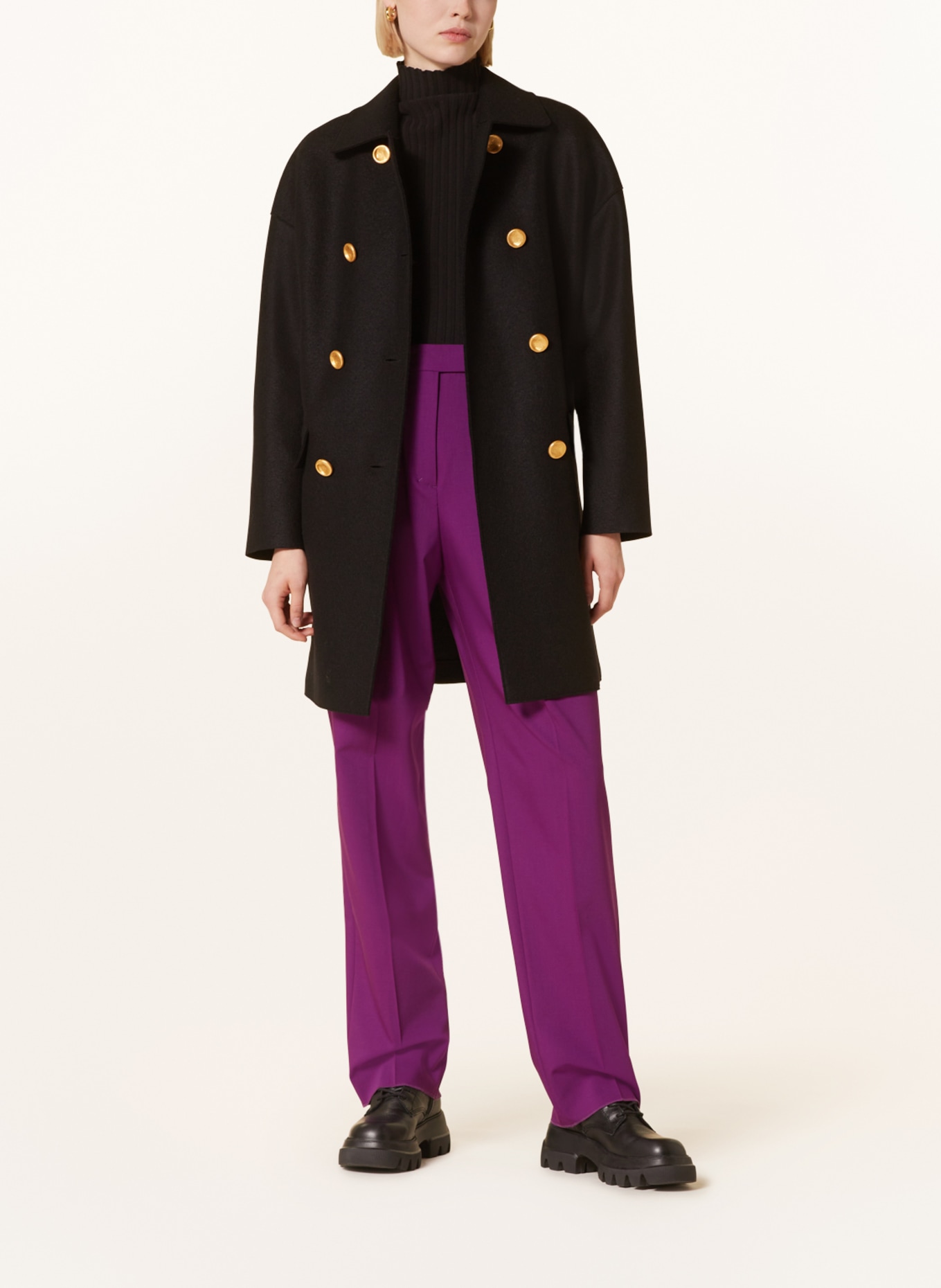 Harris wharf mens coat discount