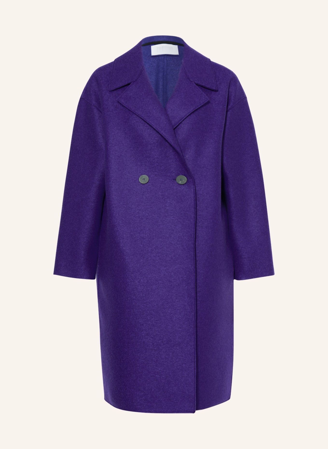 HARRIS WHARF LONDON Wool coat, Color: PURPLE (Image 1)