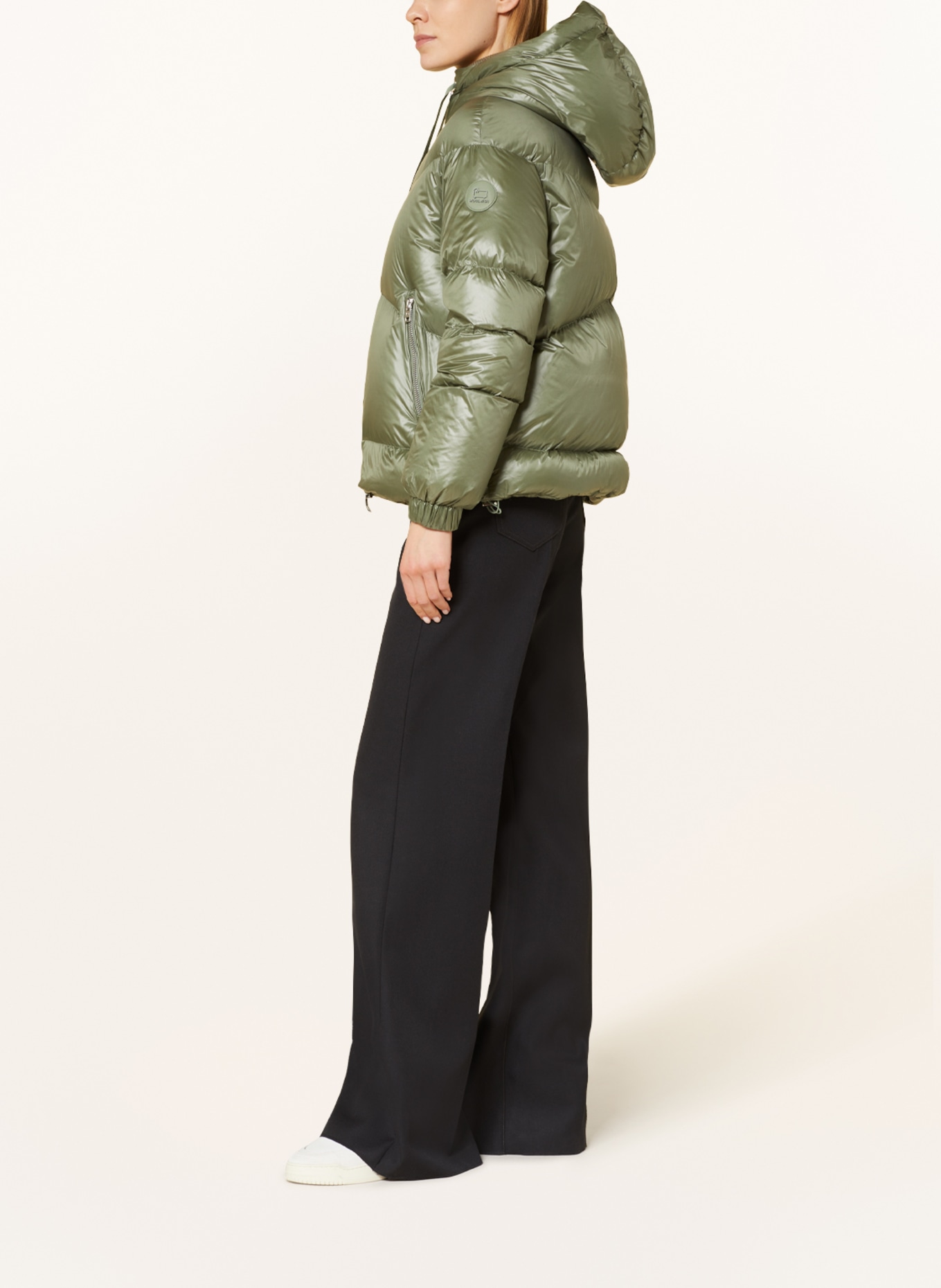 WOOLRICH Down jacket ALIQUIPPA, Color: OLIVE (Image 4)