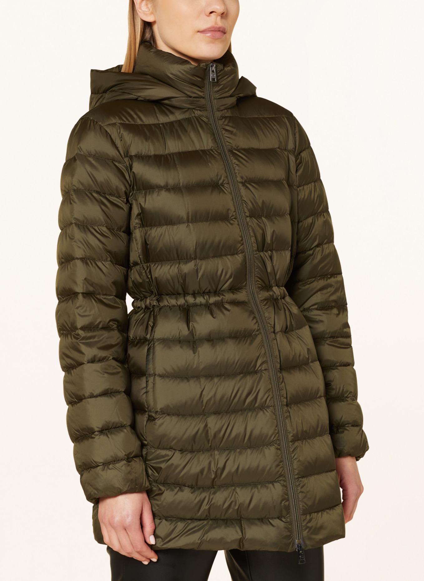 WOOLRICH 2-in-1 down parka, Color: KHAKI (Image 7)