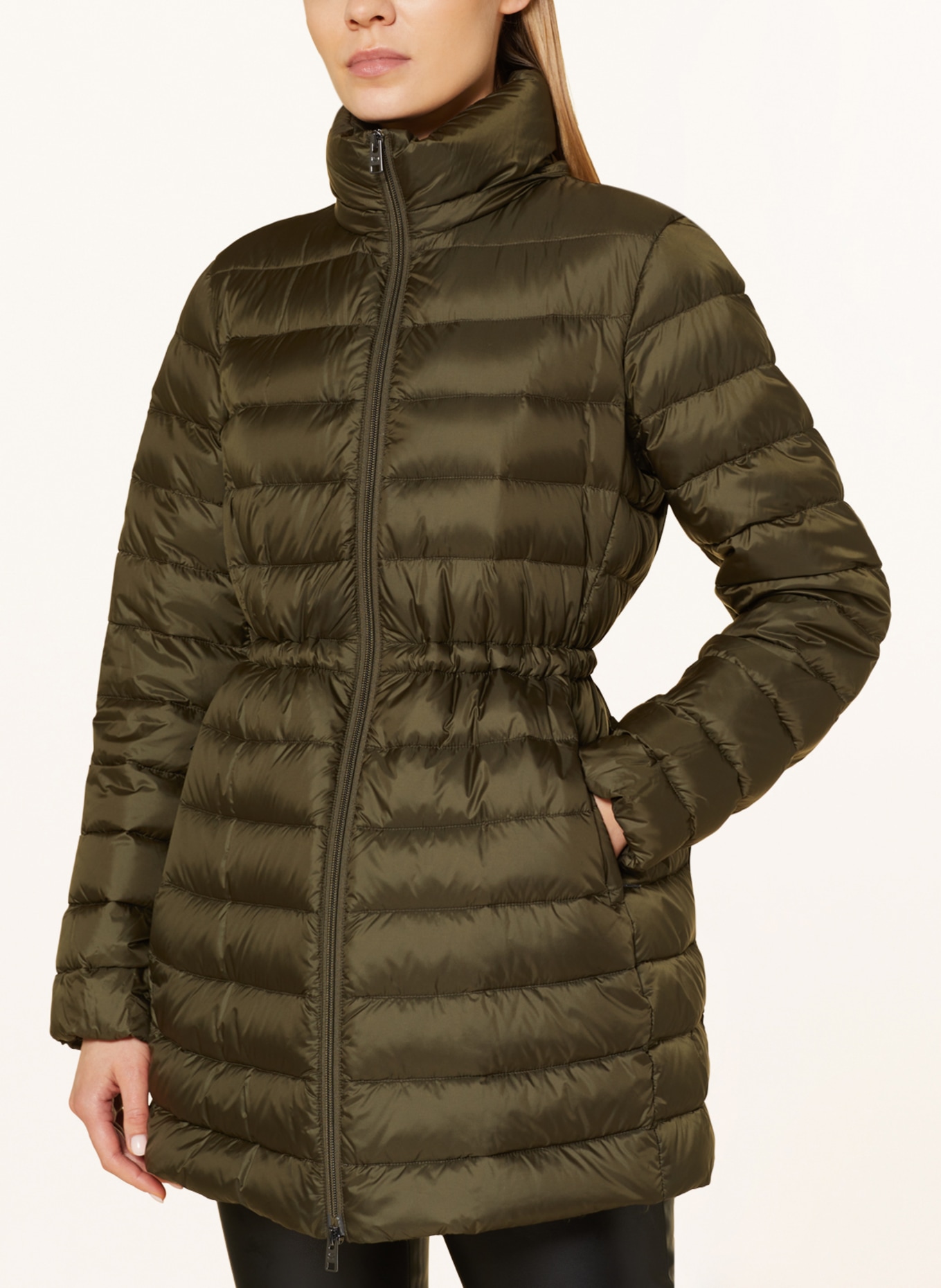 WOOLRICH 2-in-1 down parka, Color: KHAKI (Image 8)