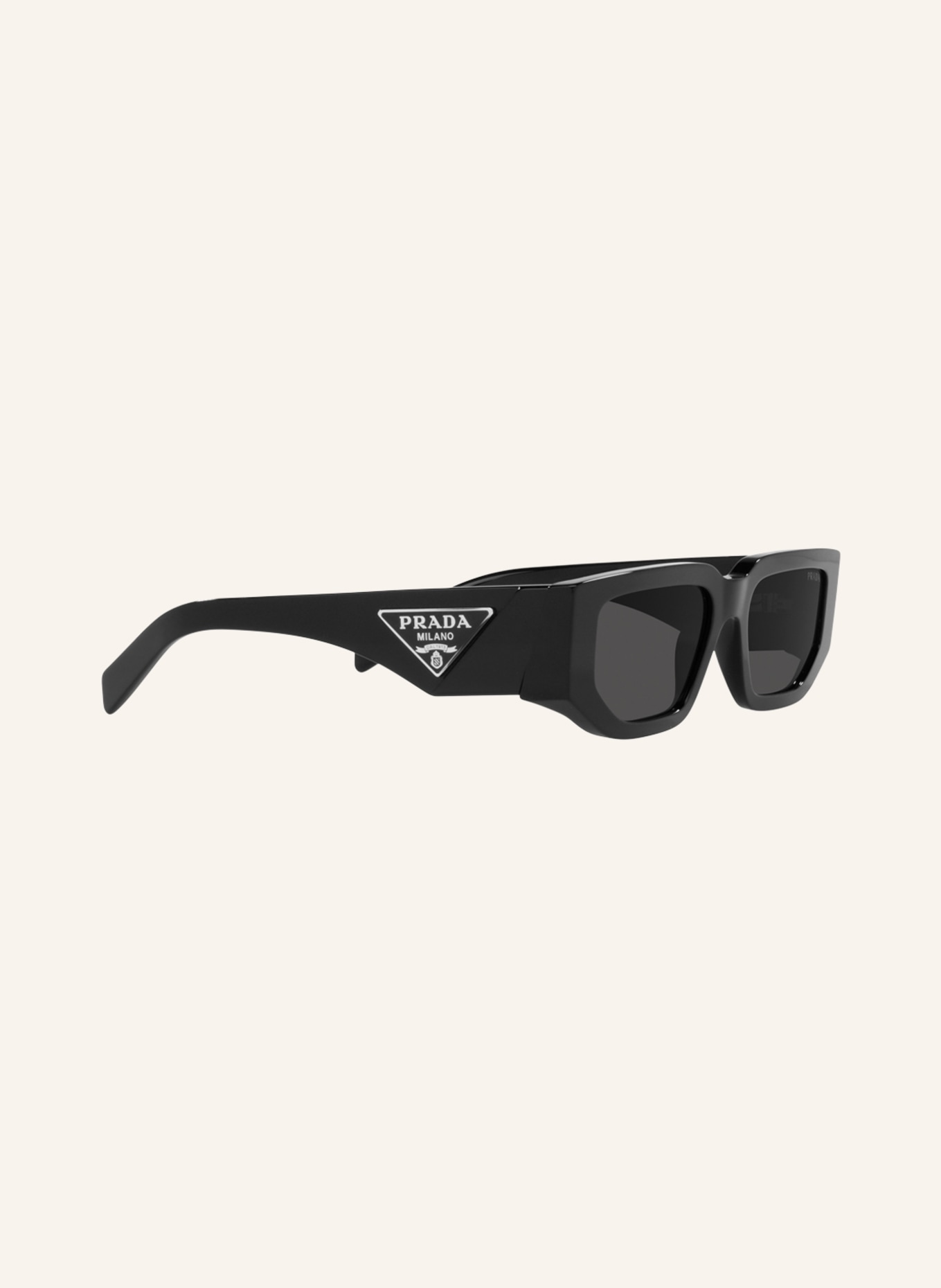 PRADA Sunglasses PR 09ZS, Color: 1AB5S0 - BLACK/GRAY (Image 3)