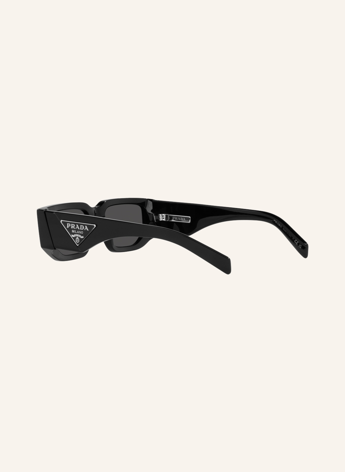 PRADA Sunglasses PR 09ZS, Color: 1AB5S0 - BLACK/GRAY (Image 4)