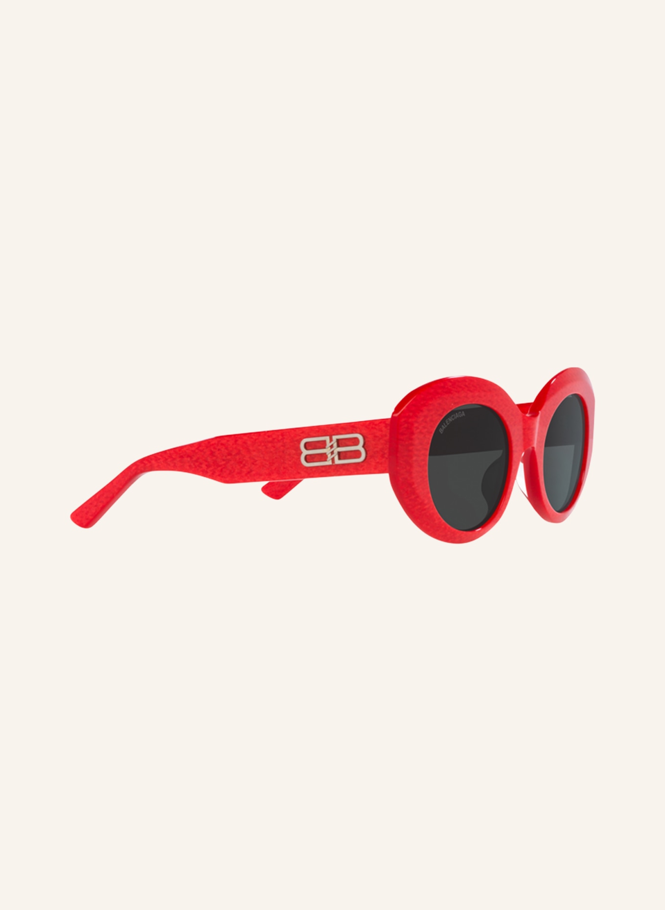 BALENCIAGA Sluneční brýle BB0235S: 4030L1 - ČERVENÁ/ ŠEDÁ
