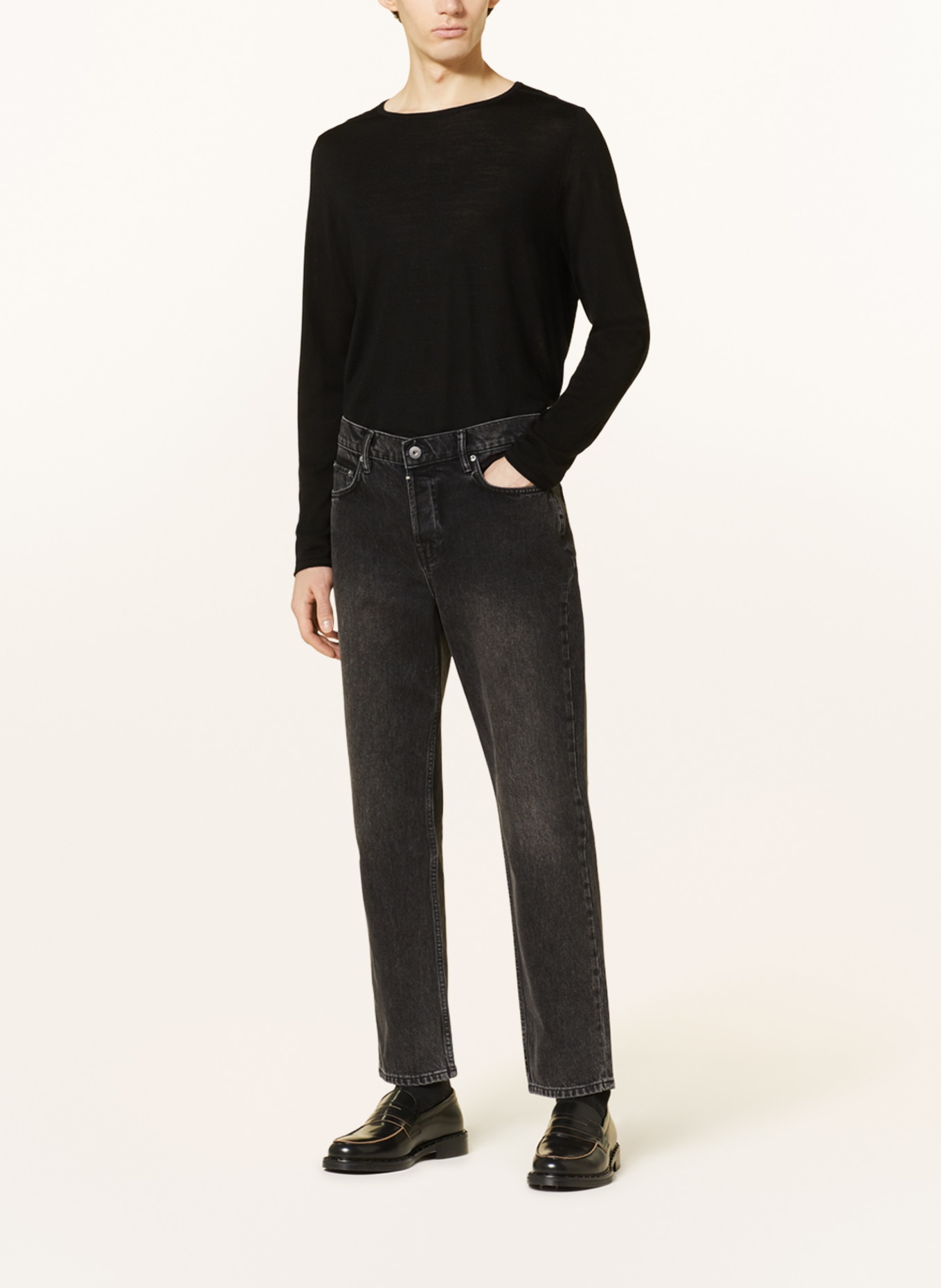 DRYKORN Sweater RIKONO, Color: BLACK (Image 2)