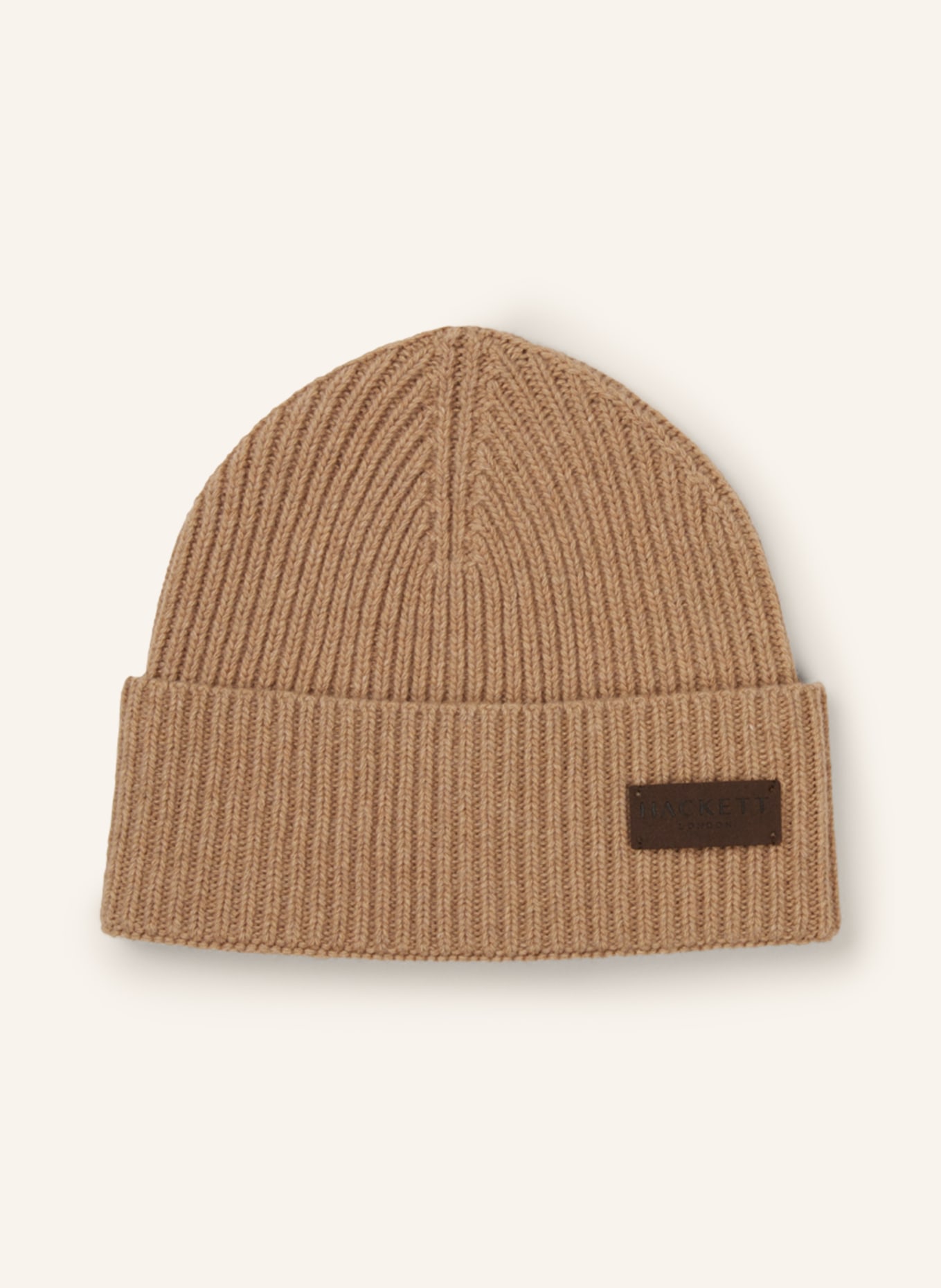 HACKETT LONDON Cashmere hat, Color: BEIGE (Image 1)