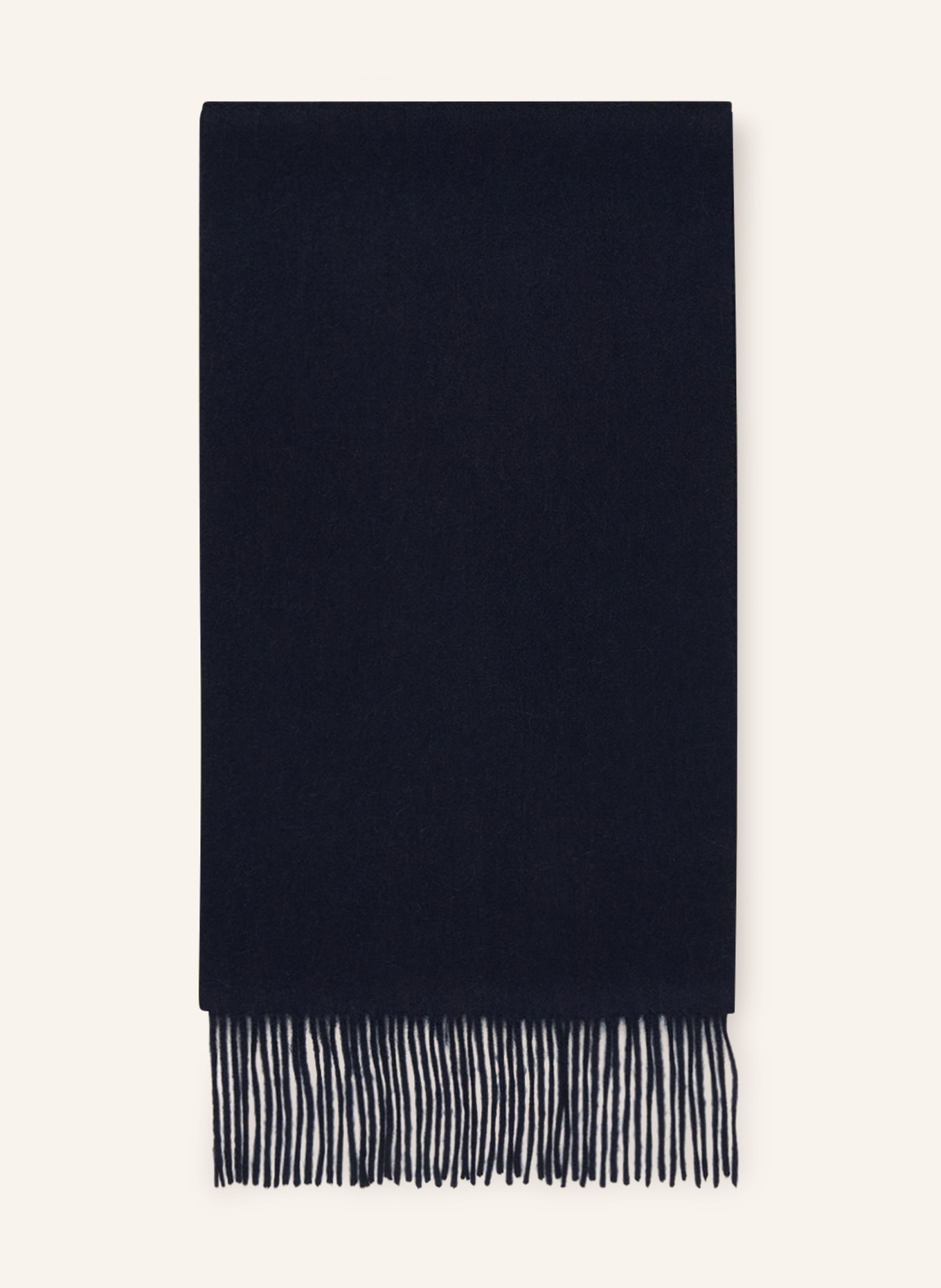 HACKETT LONDON Cashmere scarf, Color: DARK BLUE (Image 1)