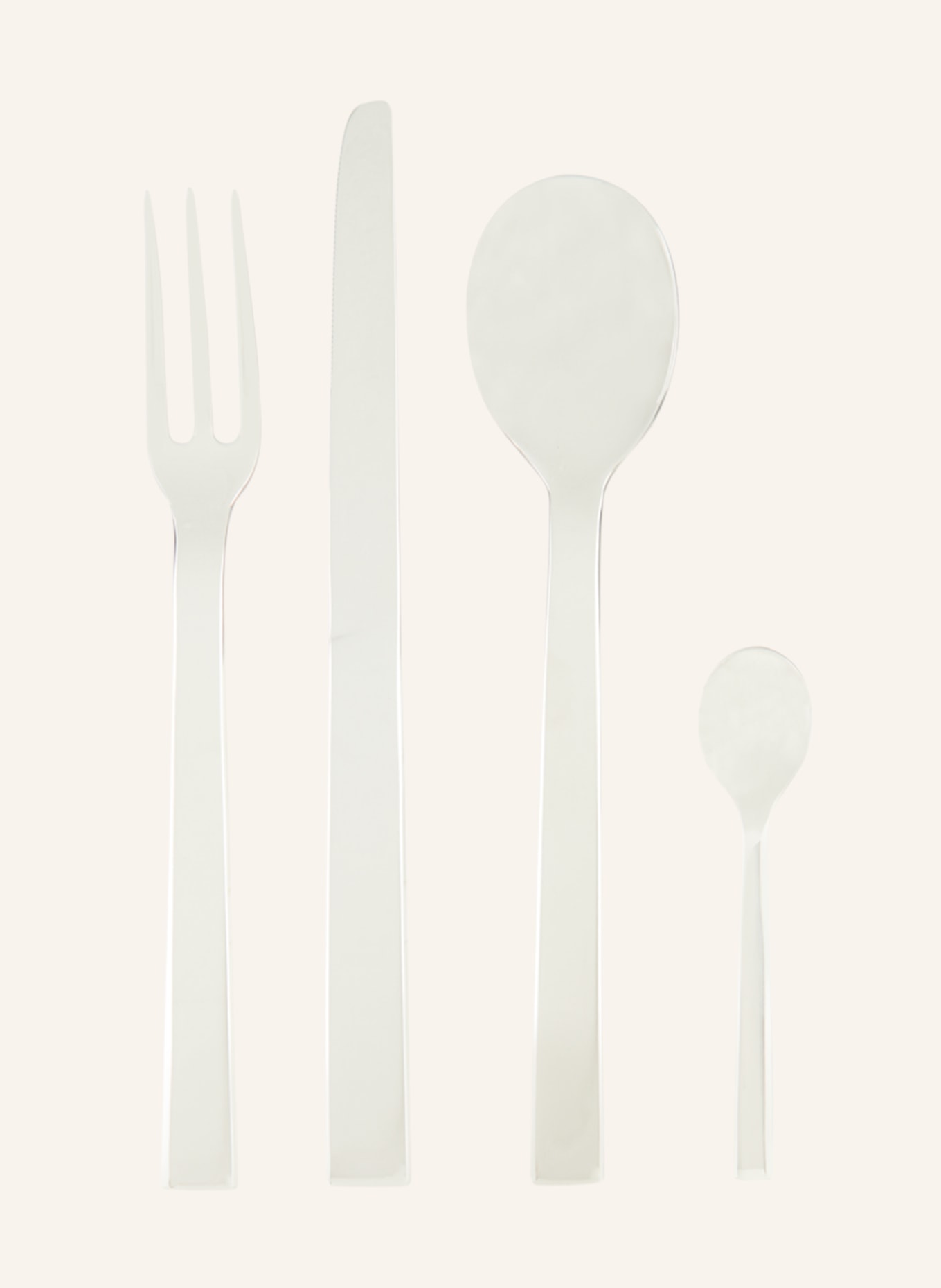 ALESSI 24-piece Cutlery set SANTIAGO, Color: SILVER (Image 1)