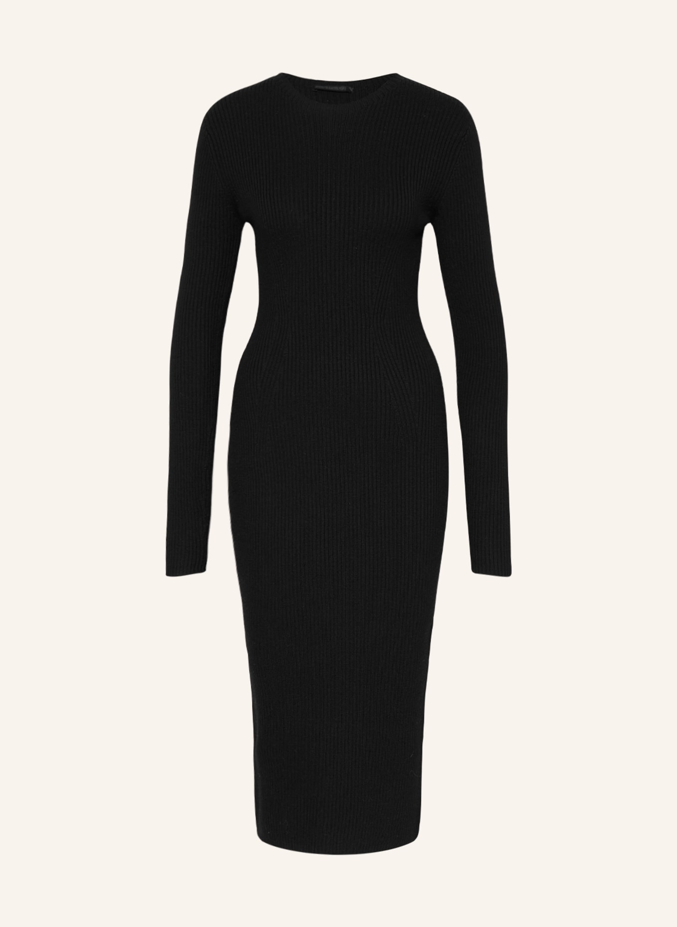 DRYKORN Knit dress AMARILIA, Color: BLACK (Image 1)