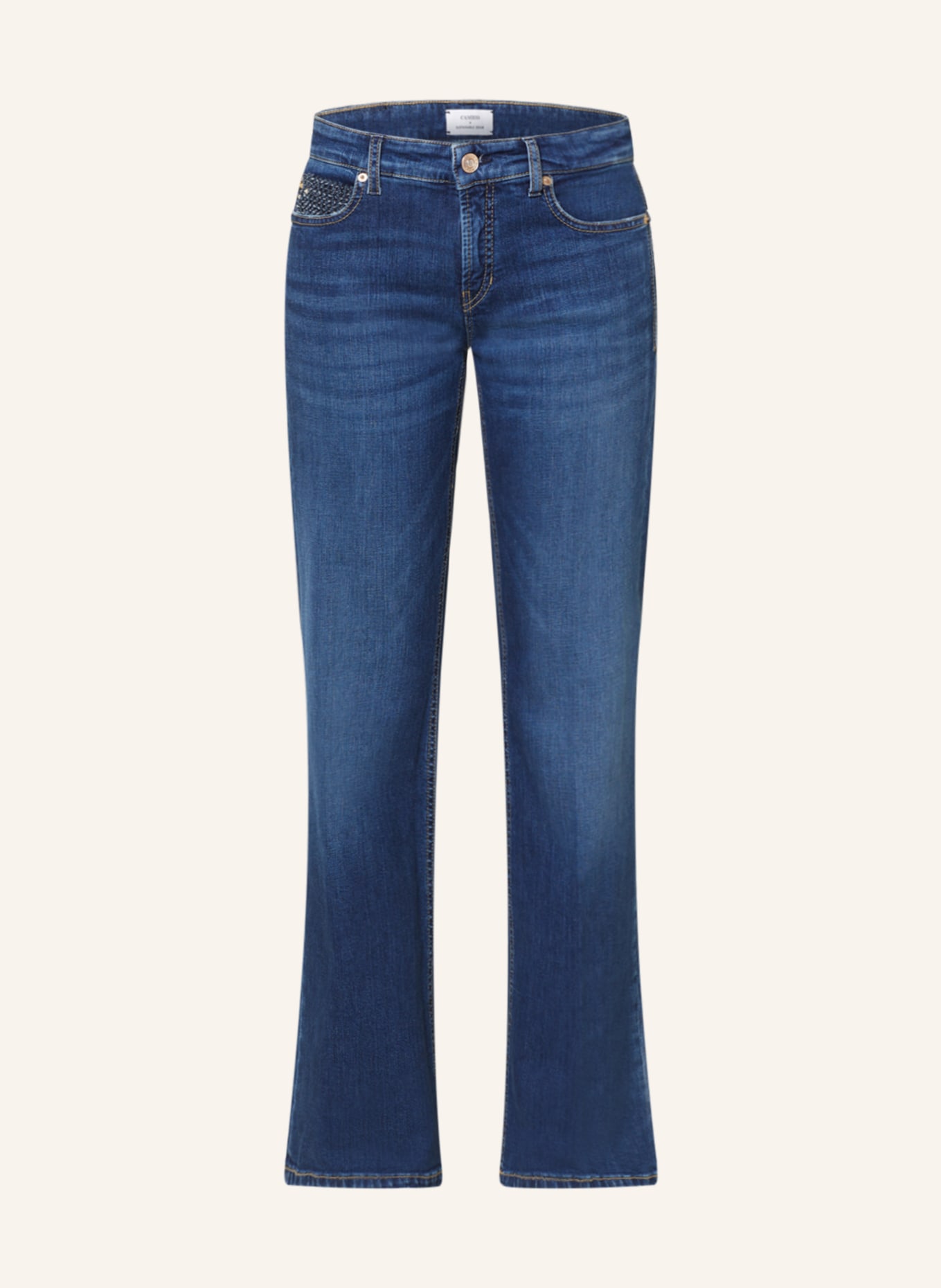 CAMBIO Jeans flared TESS, Kolor: 5187 eco used (Obrazek 1)