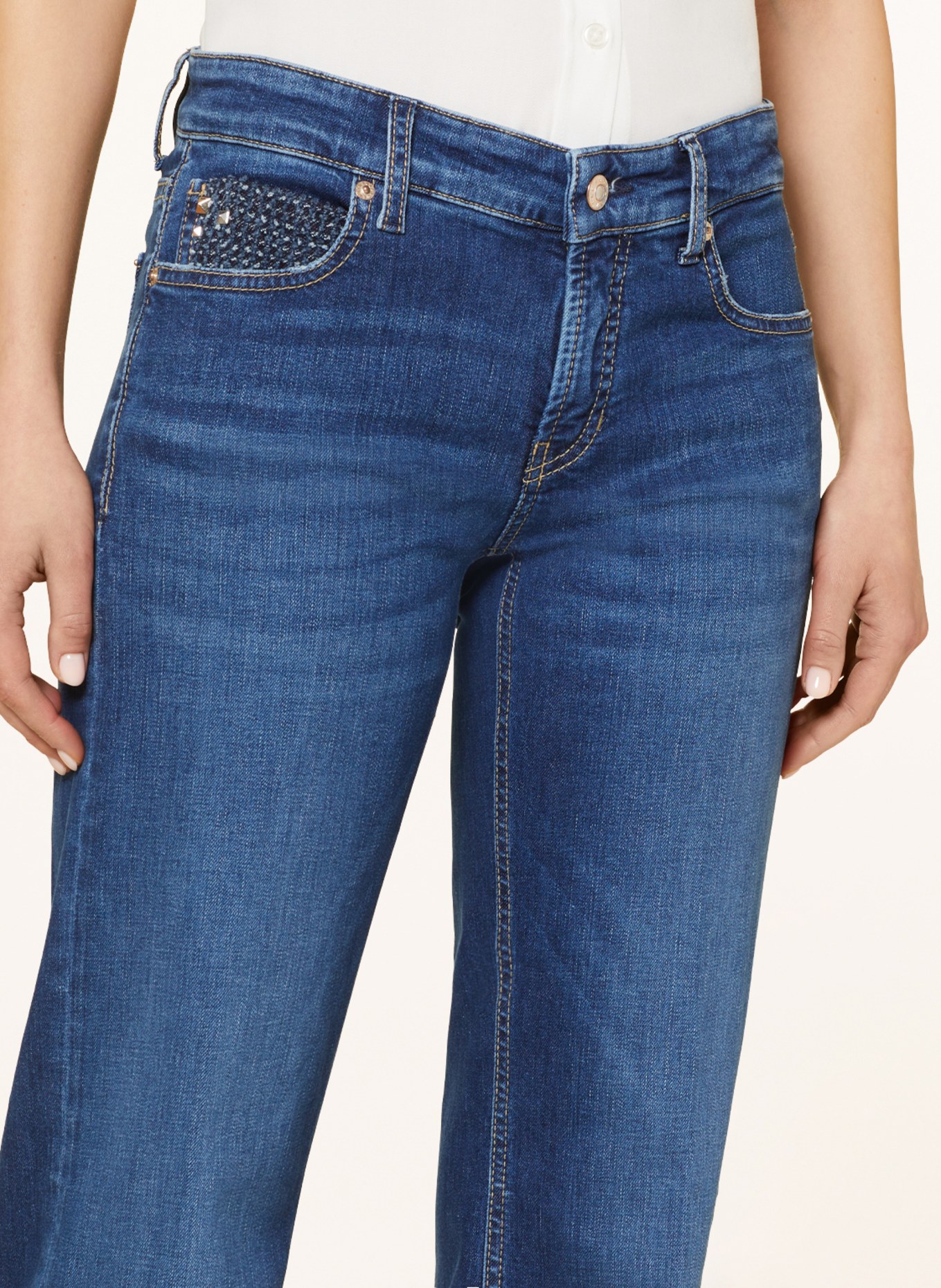 CAMBIO Flared jeans TESS, Color: 5187 eco used (Image 5)