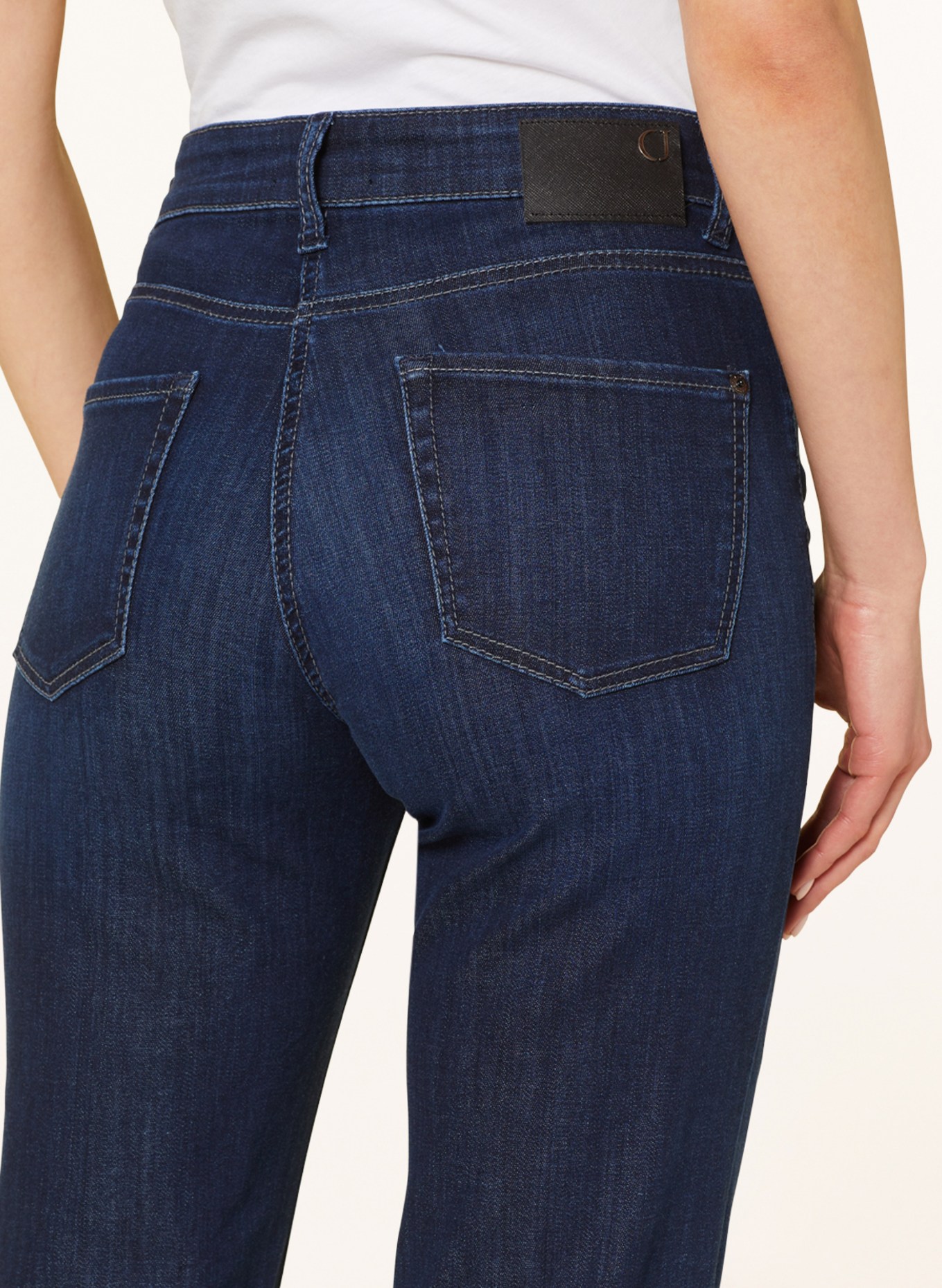 CAMBIO Straight Jeans PARIS, Farbe: 5158 westcoast dark used (Bild 5)