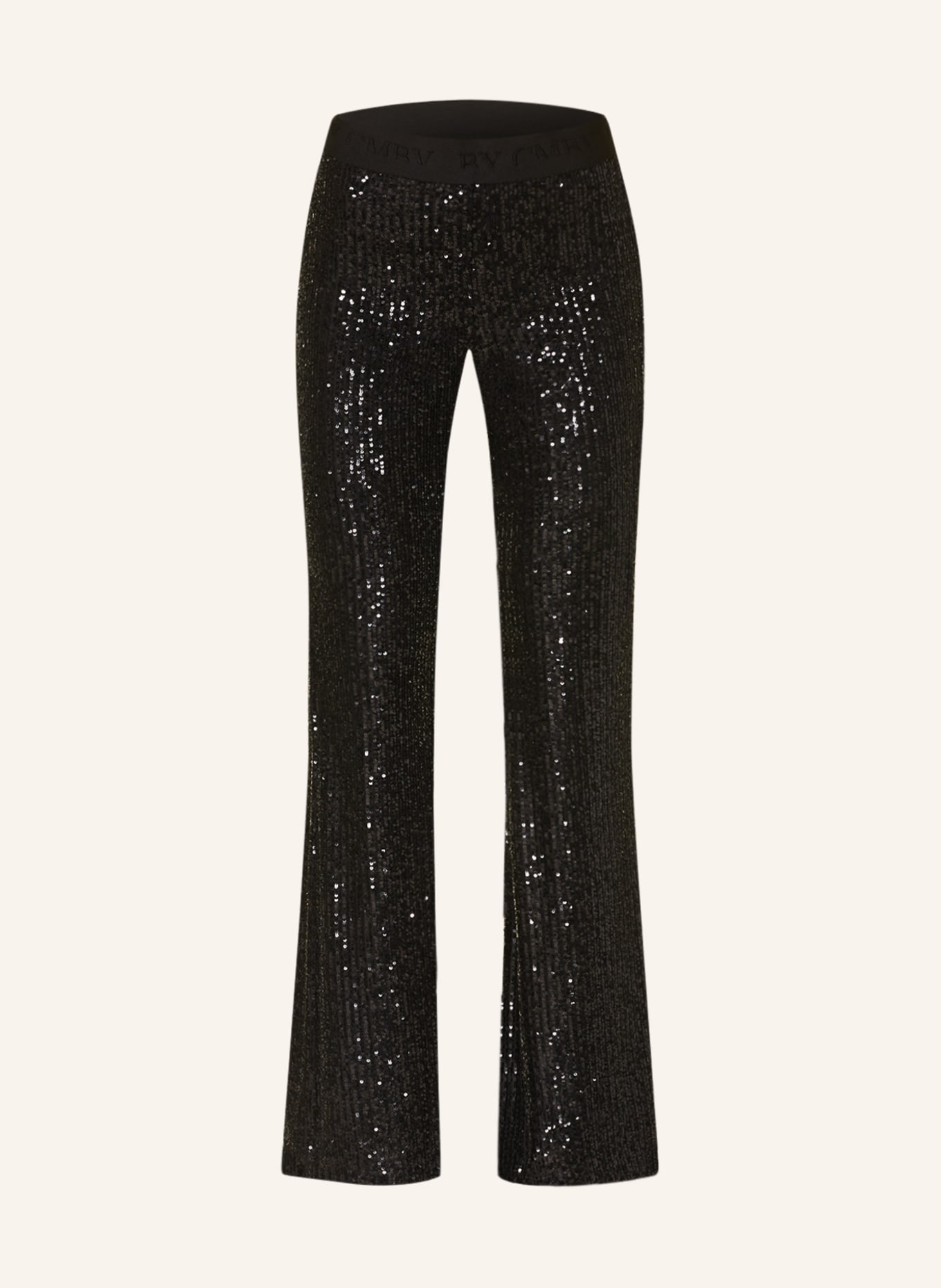 CAMBIO Trousers FRANCIS with sequins, Color: BLACK (Image 1)