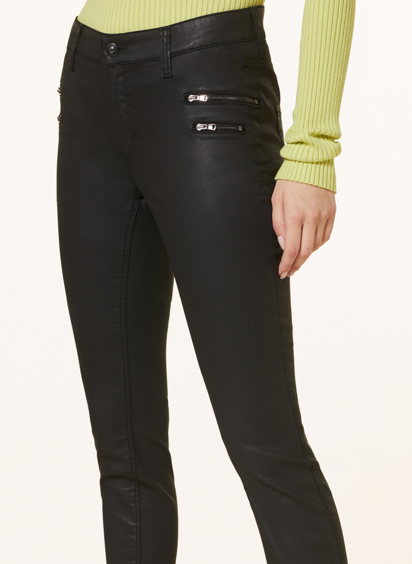 MAC Coated jeans SKINNY, Color: 090 BLACK (Image 5)