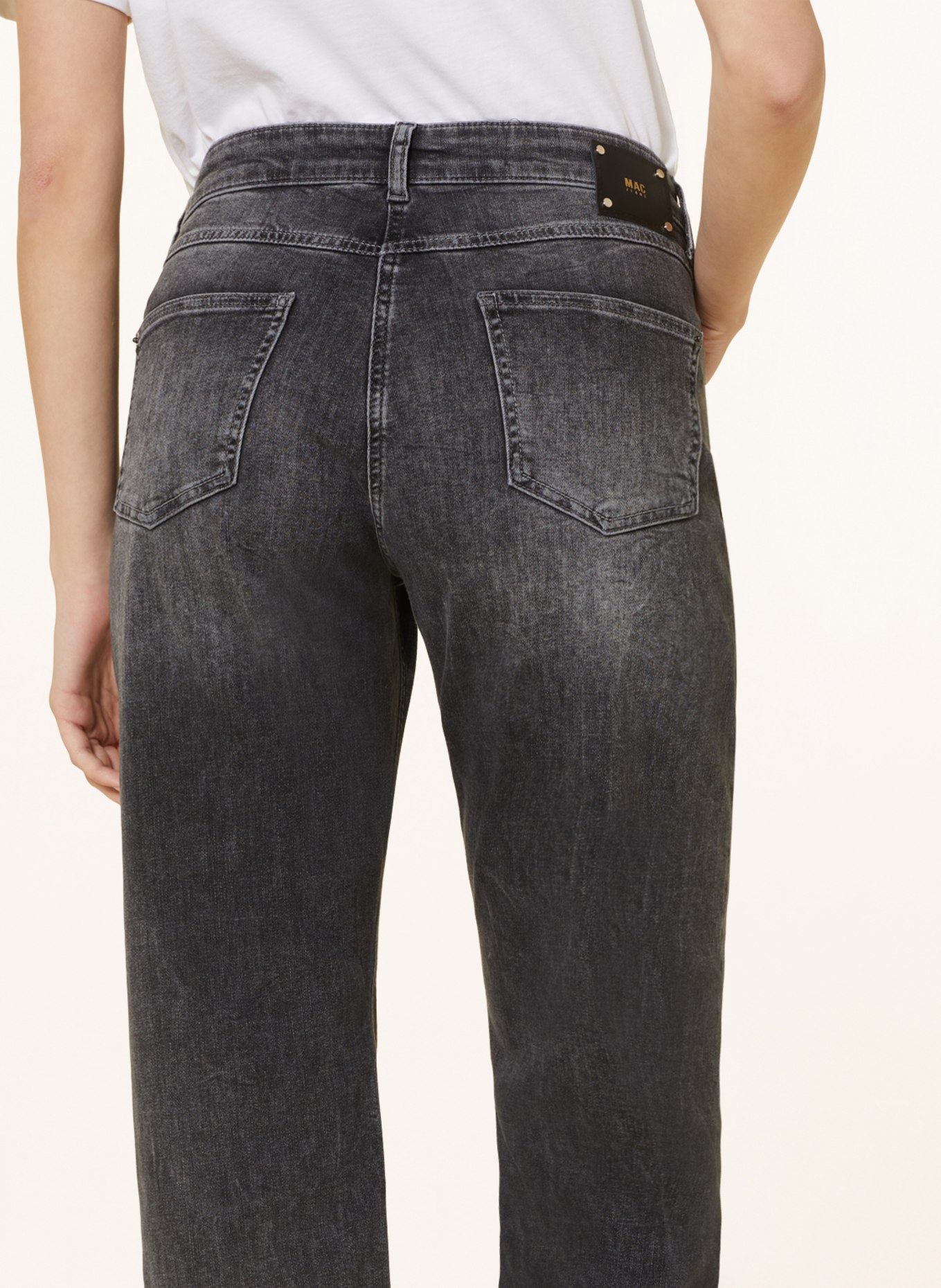 MAC Straight Jeans STRAIGHT, Farbe: D911 anthracite wash (Bild 5)