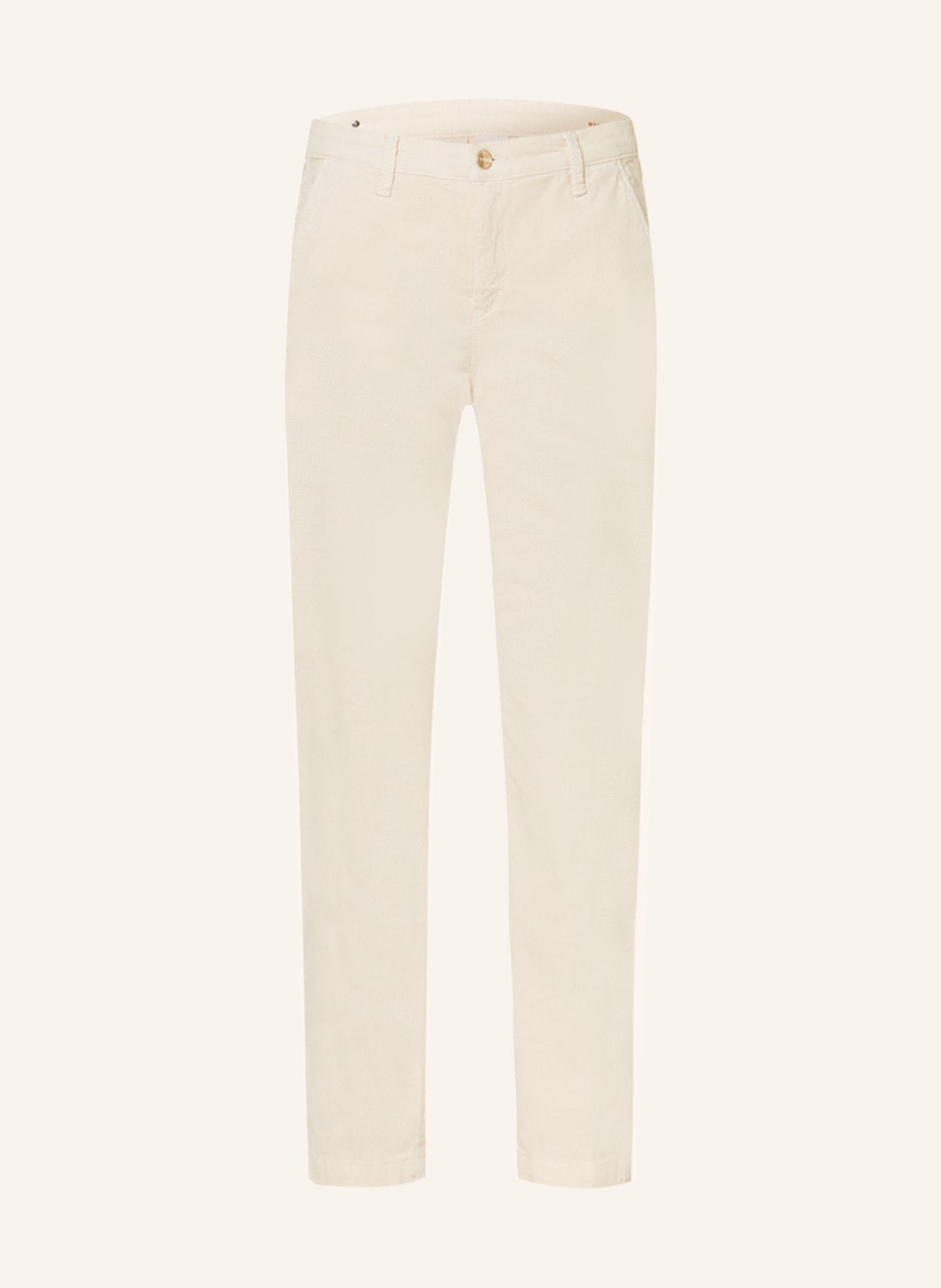 MAC Spodnie sztruksowe CHINO, Kolor: ECRU (Obrazek 1)