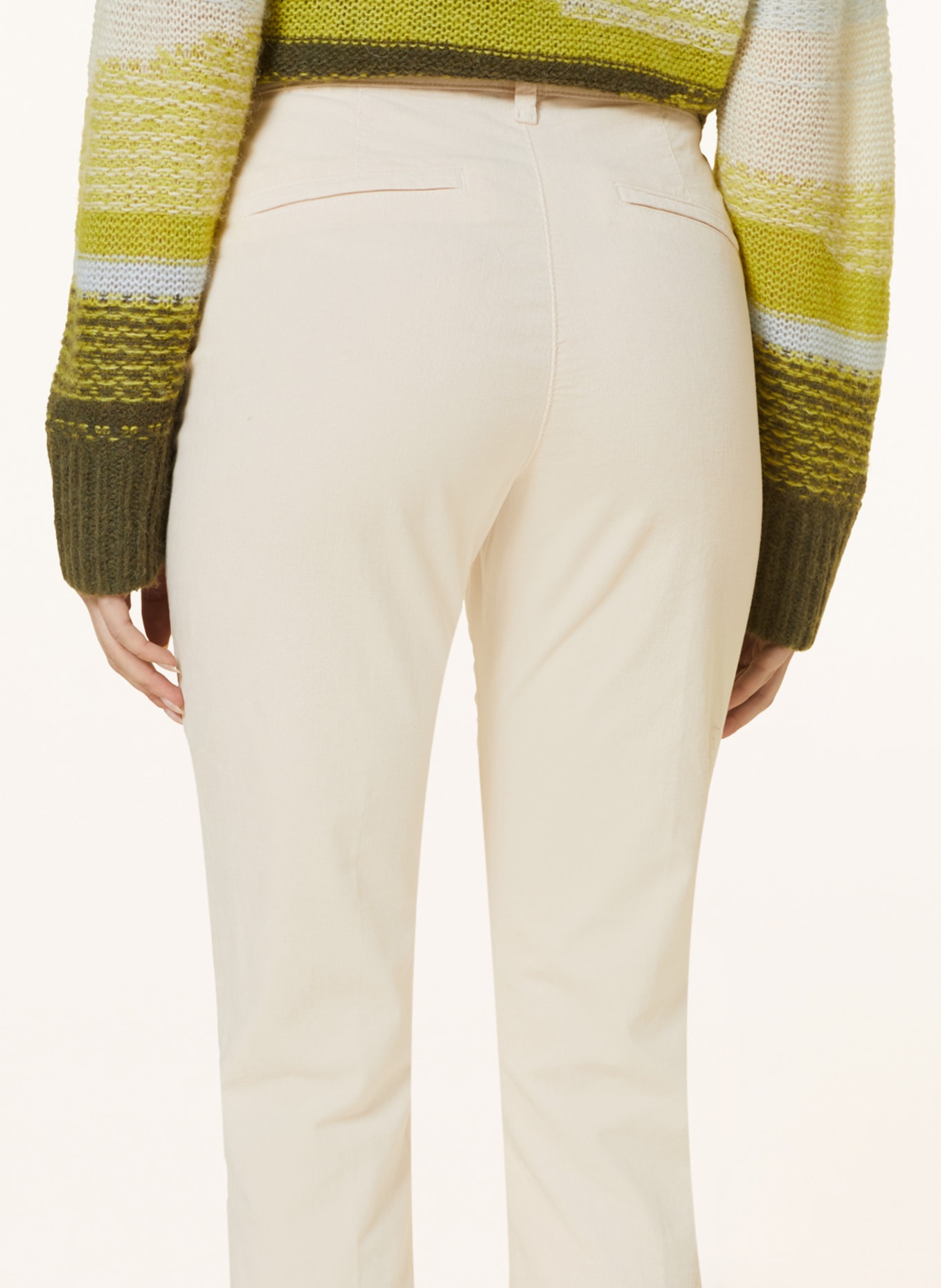 MAC Spodnie sztruksowe CHINO, Kolor: ECRU (Obrazek 5)
