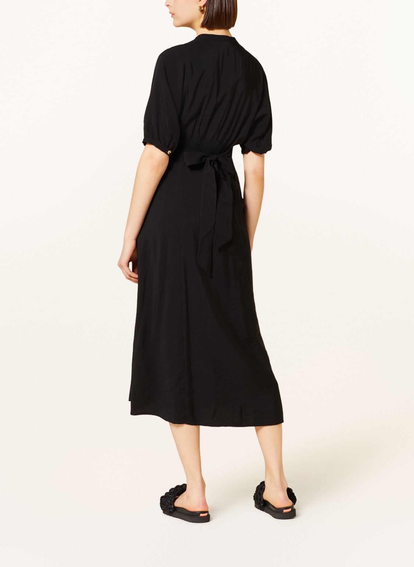 Whistles black sale shirt dress