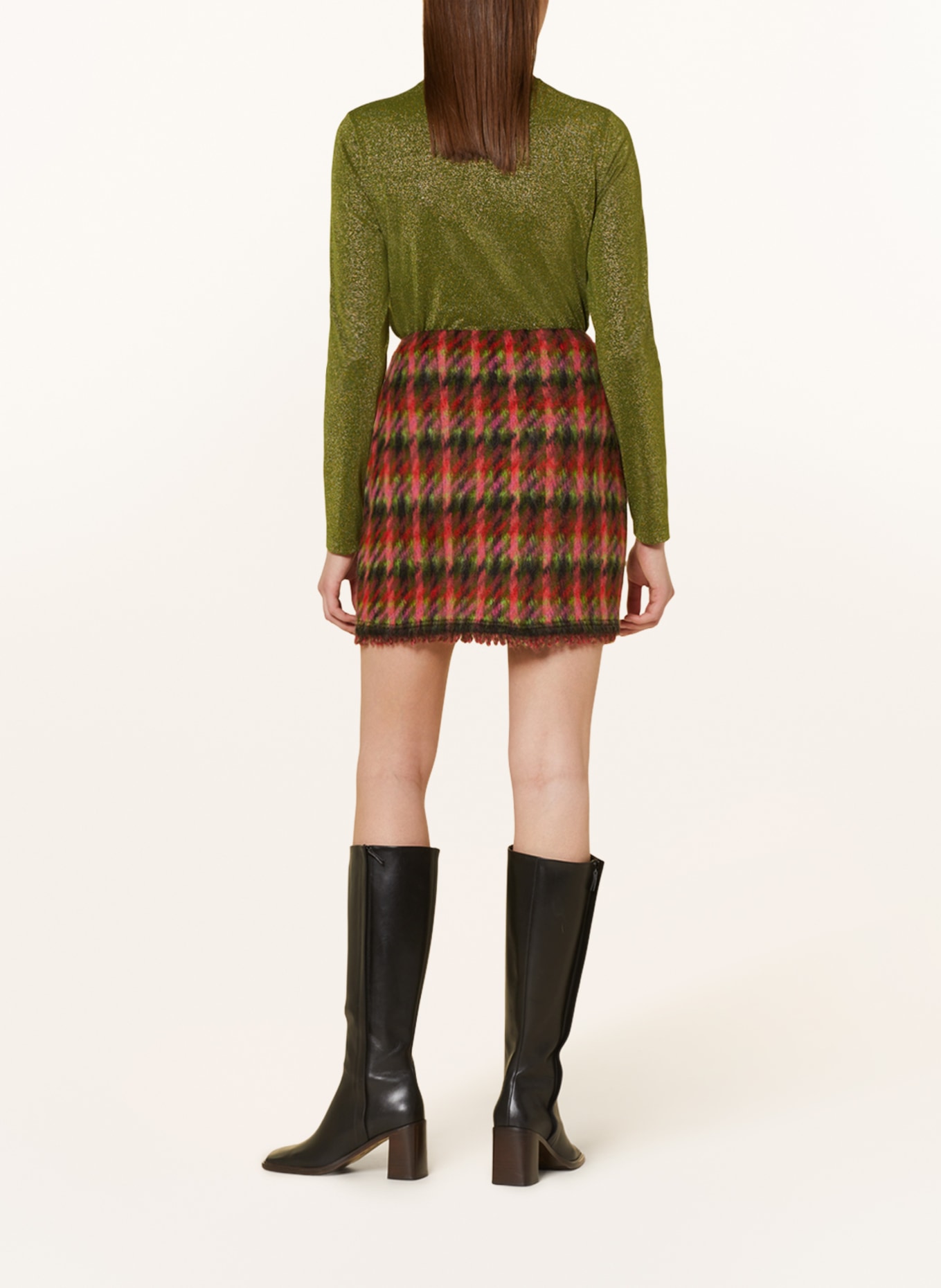 MARC CAIN Long sleeve shirt, Color: 573 orient green (Image 3)