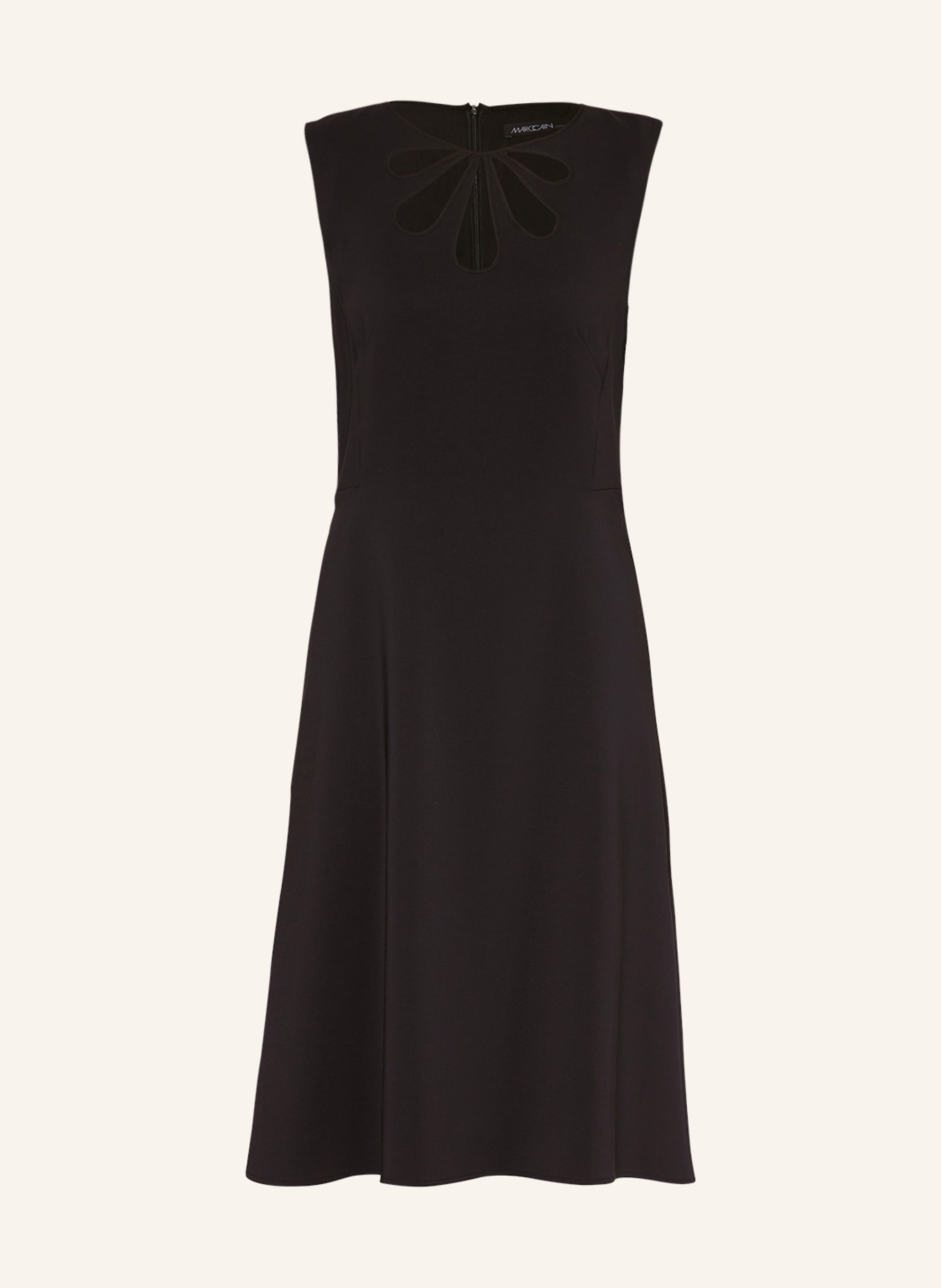 MARC CAIN Dress with cut-outs, Color: 900 BLACK (Image 1)