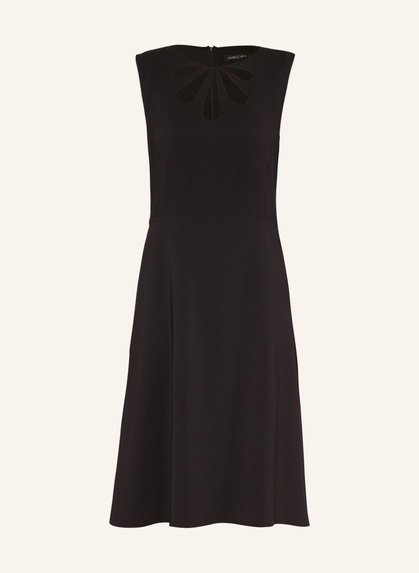 MARC CAIN Kleid mit Cut-outs: 900 BLACK