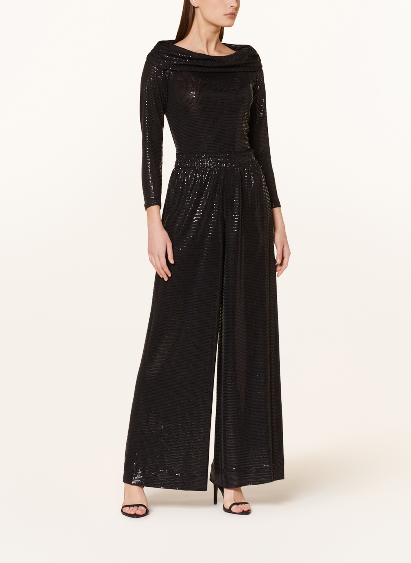 MARC CAIN Spodnie marlena WINTERTHUR: 900 BLACK