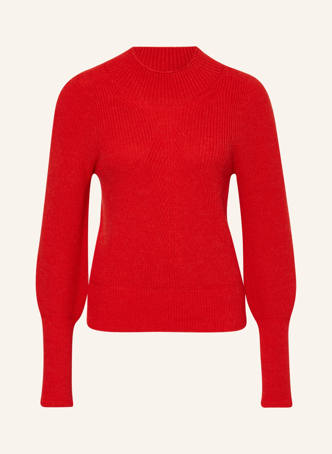 MARC CAIN Sweter z dodatkiem alpaki, Kolor: 270 bright fire red (Obrazek 1)