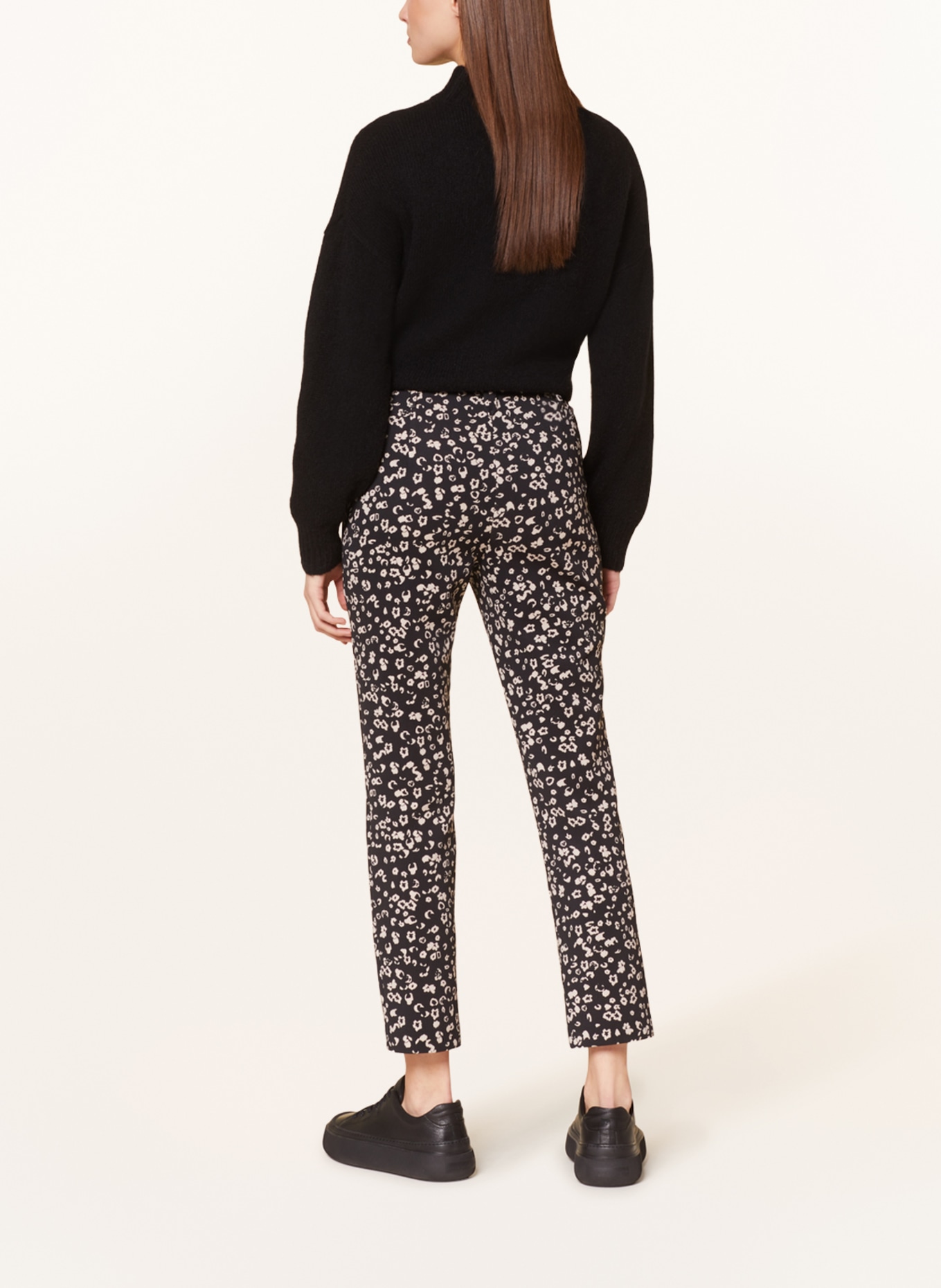 MARC CAIN Trousers SYDNEY, Color: 900 BLACK (Image 3)