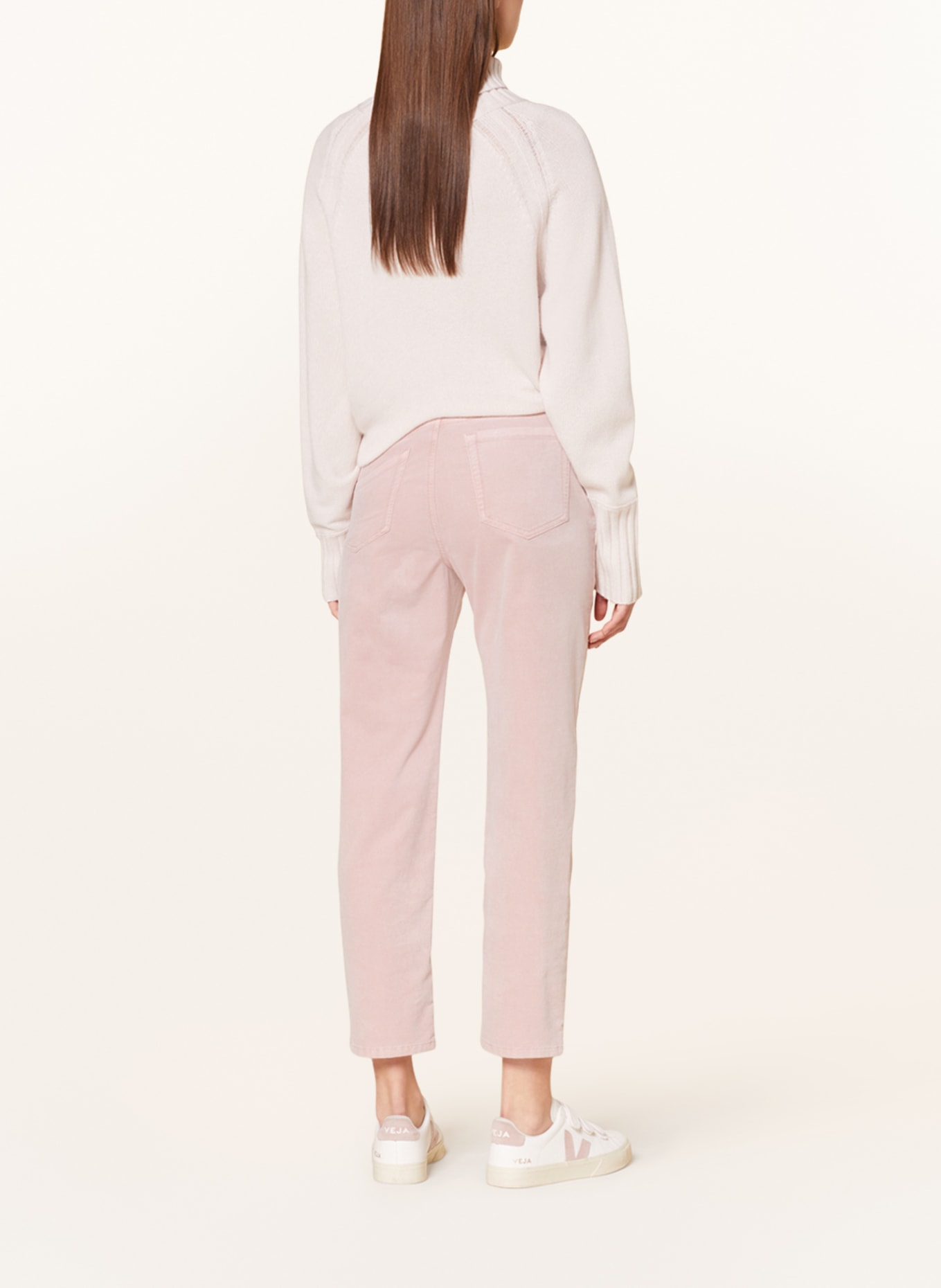 MARC CAIN Velvet pants RIAD, Color: 214 rosewater (Image 3)