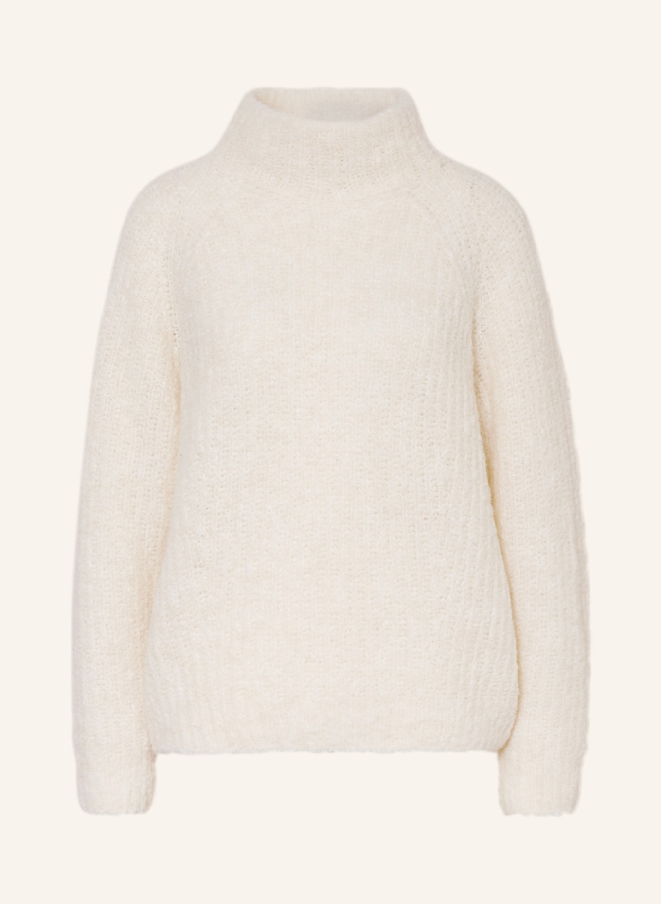 MARC CAIN Sweter z dodatkiem alpaki, Kolor: 110 off (Obrazek 1)