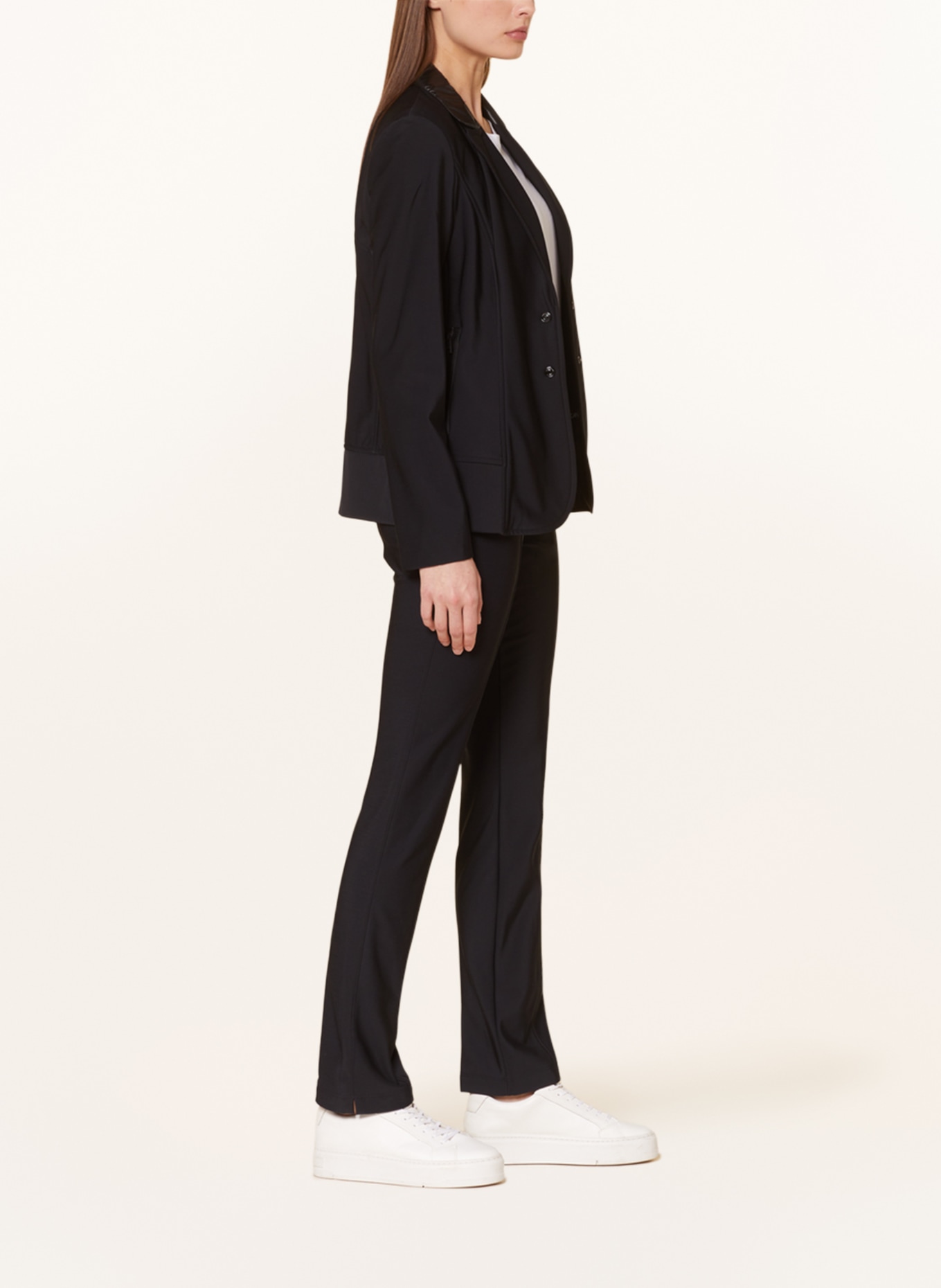 MARC CAIN Jersey trousers SANGLI, Color: 900 BLACK (Image 4)