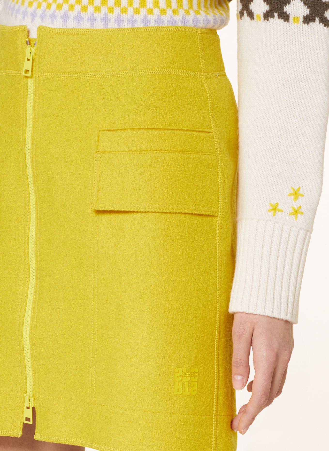 MARC CAIN Skirt, Color: 433 corn (Image 4)