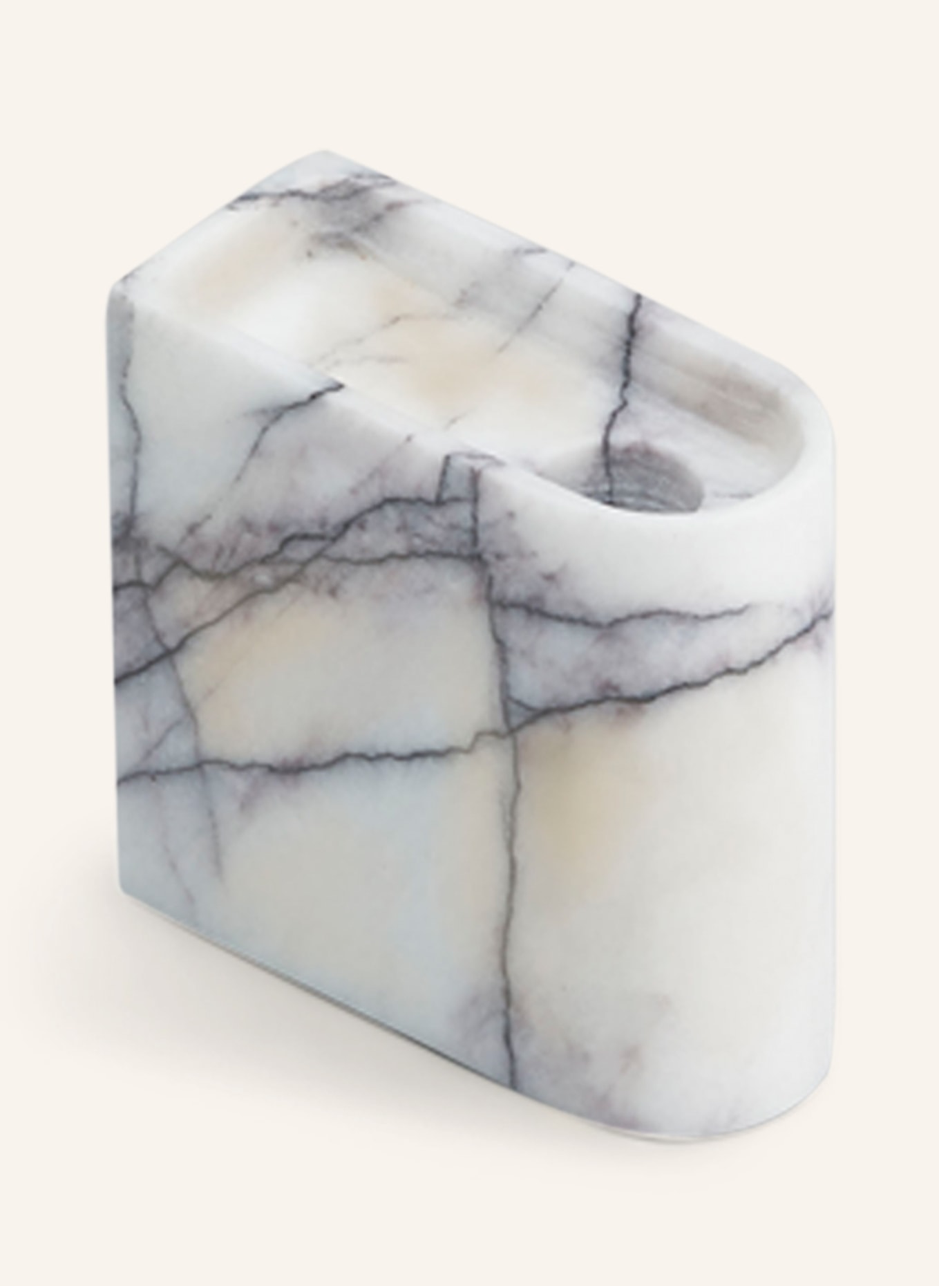 Northern Candleholder MONOLITH, Color: WHITE (Image 1)