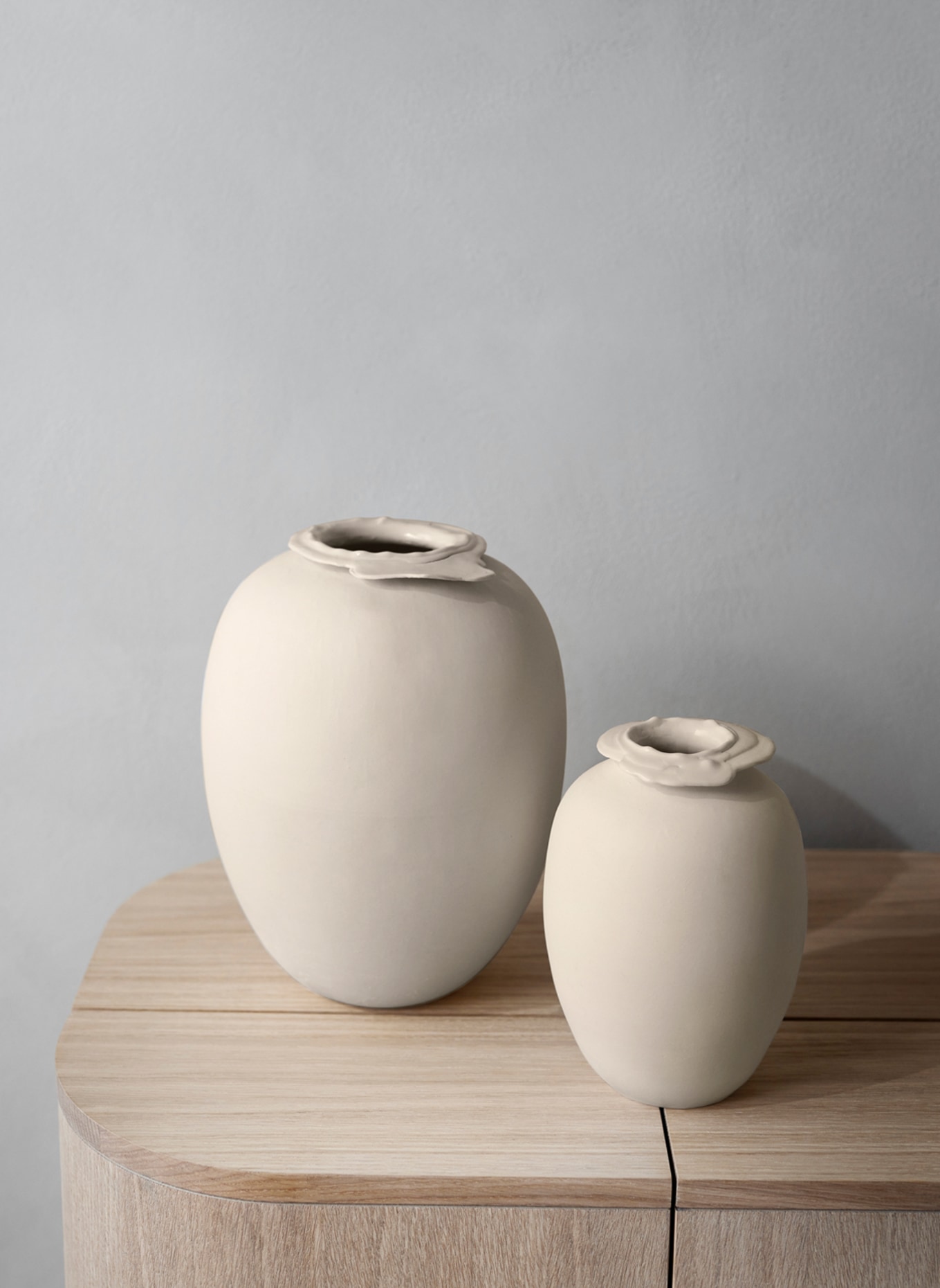 Northern Vase BRIM, Farbe: BEIGE (Bild 2)