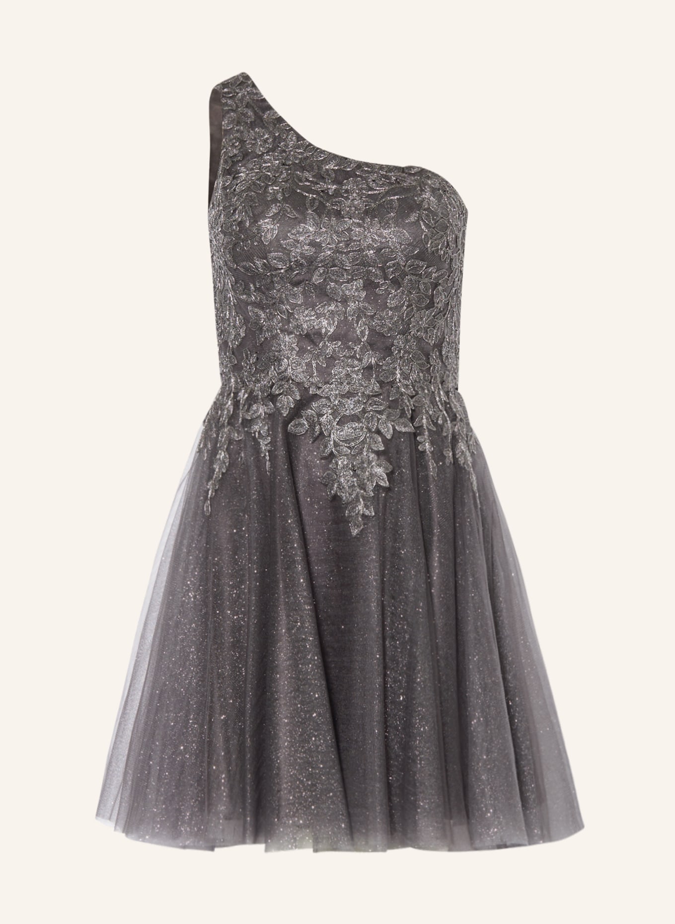 LAONA Cocktail dress with lace, Color: DARK GRAY (Image 1)